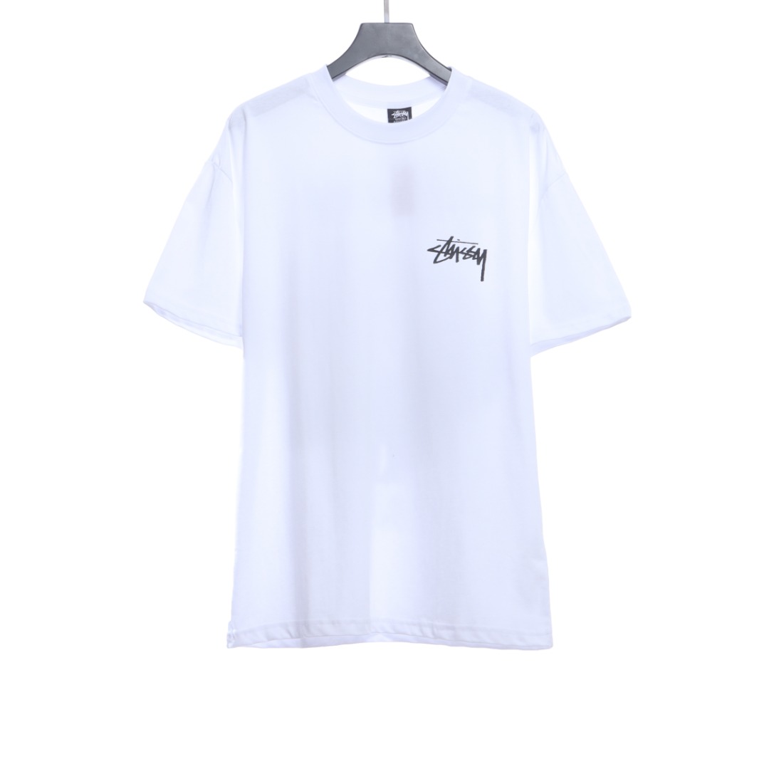 Stussy hippo print short sleeves