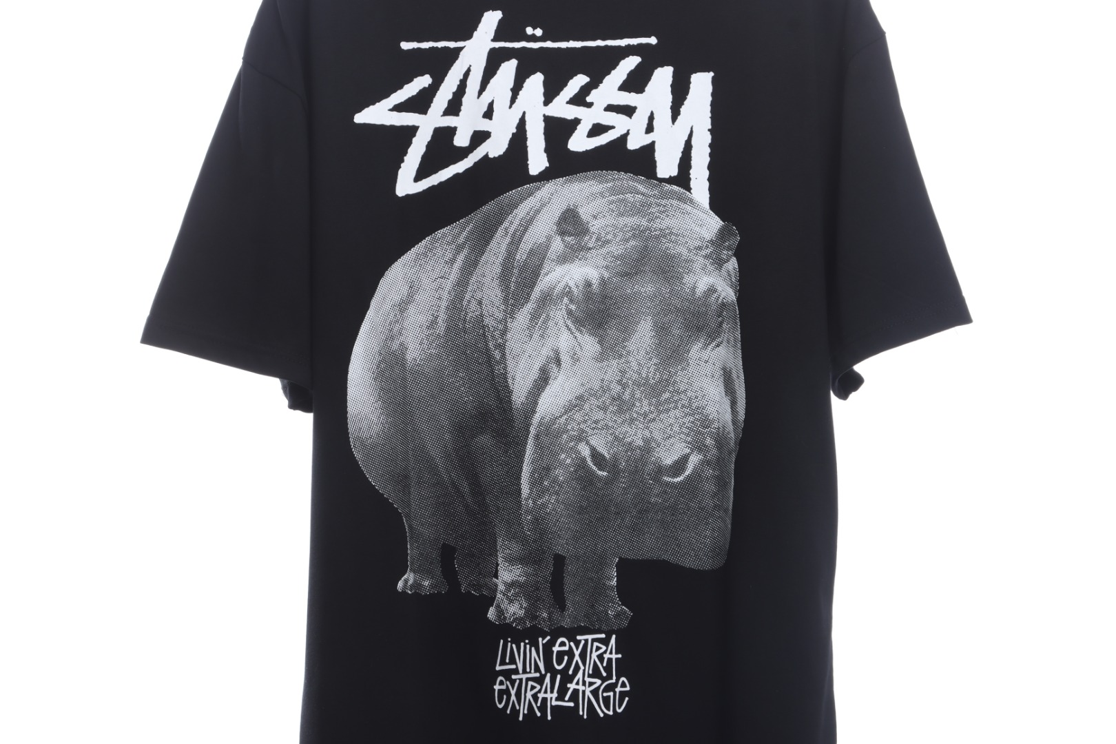 Stussy hippo print short sleeves
