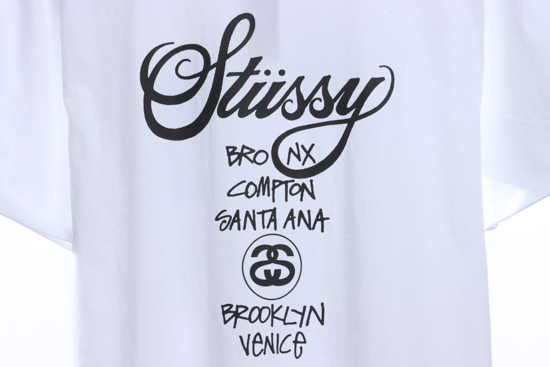 Stussy Classic World Tour Printing short sleeves