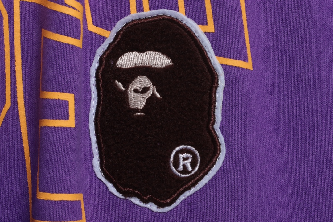 BAPE ape-man printed shorts