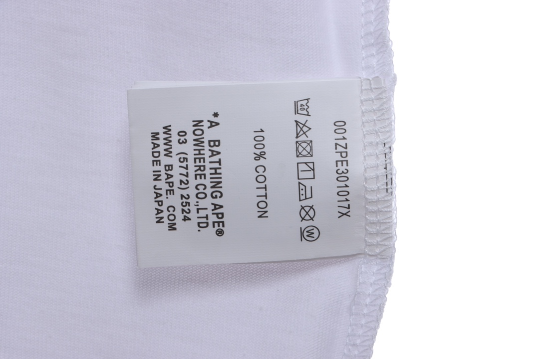 BAPE camouflage ape head pattern hit color letter printing short sleeves