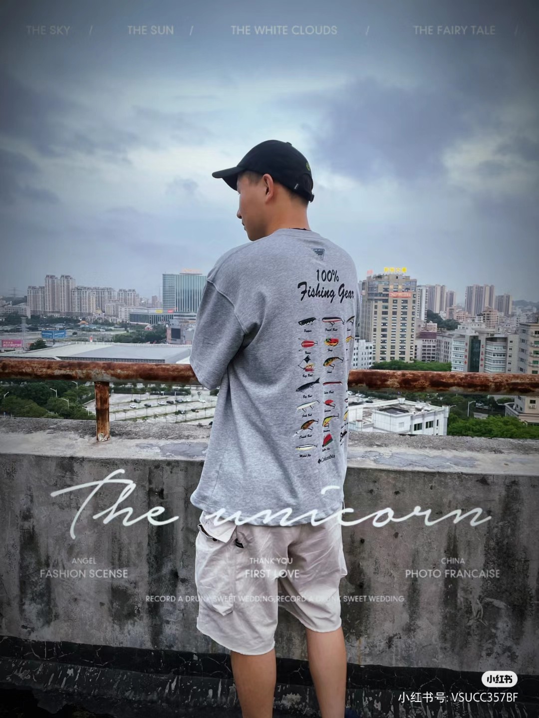 Fish bait map short sleeves