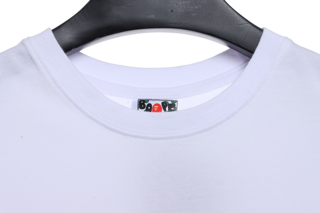 BAPE sketch ape-man head with short sleeves