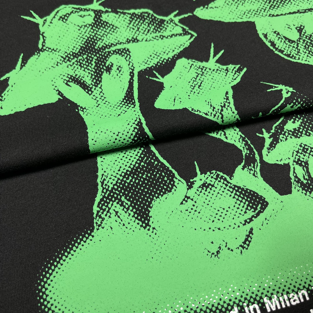 Ow green mushroom ๐ printing short sleeves