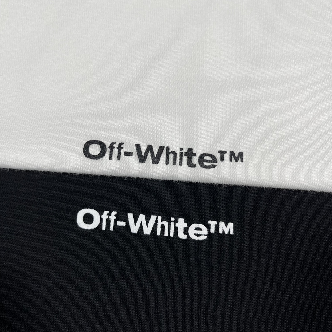 Ow wavy line short sleeves