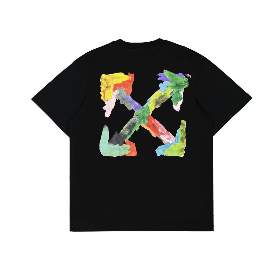 Ow color arrowhead short sleeves