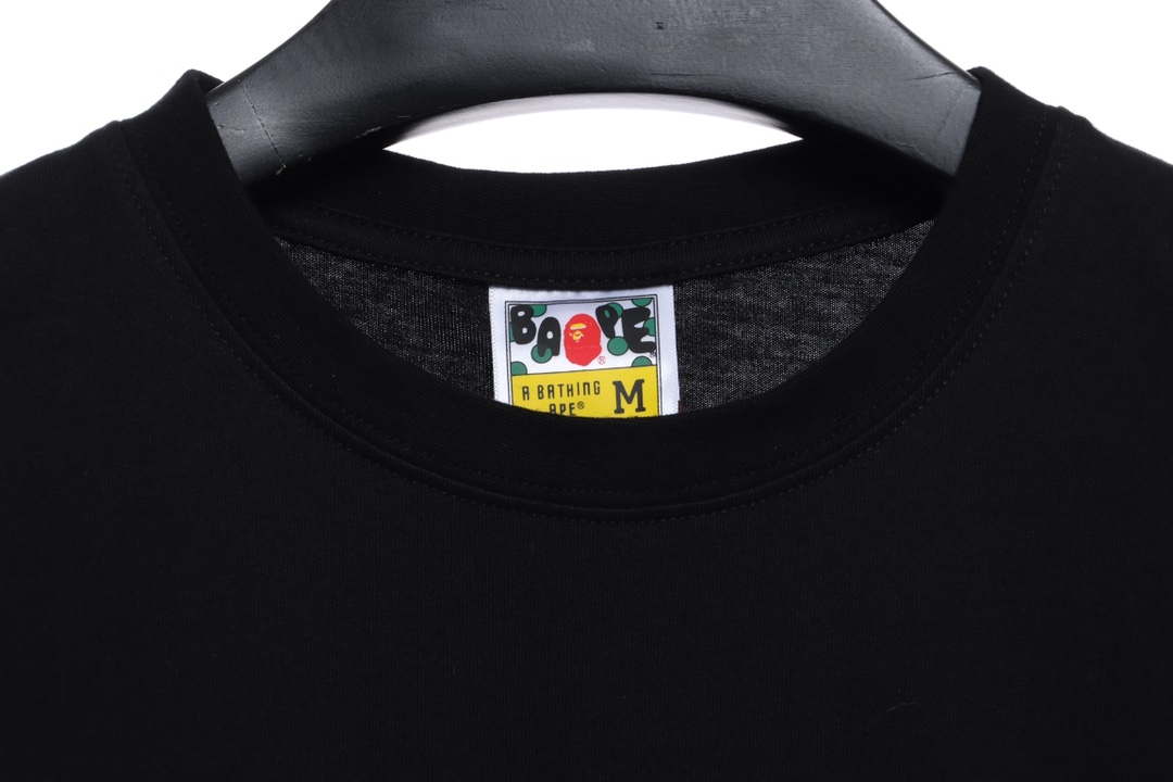 BAPE ape head seal printing short sleeves