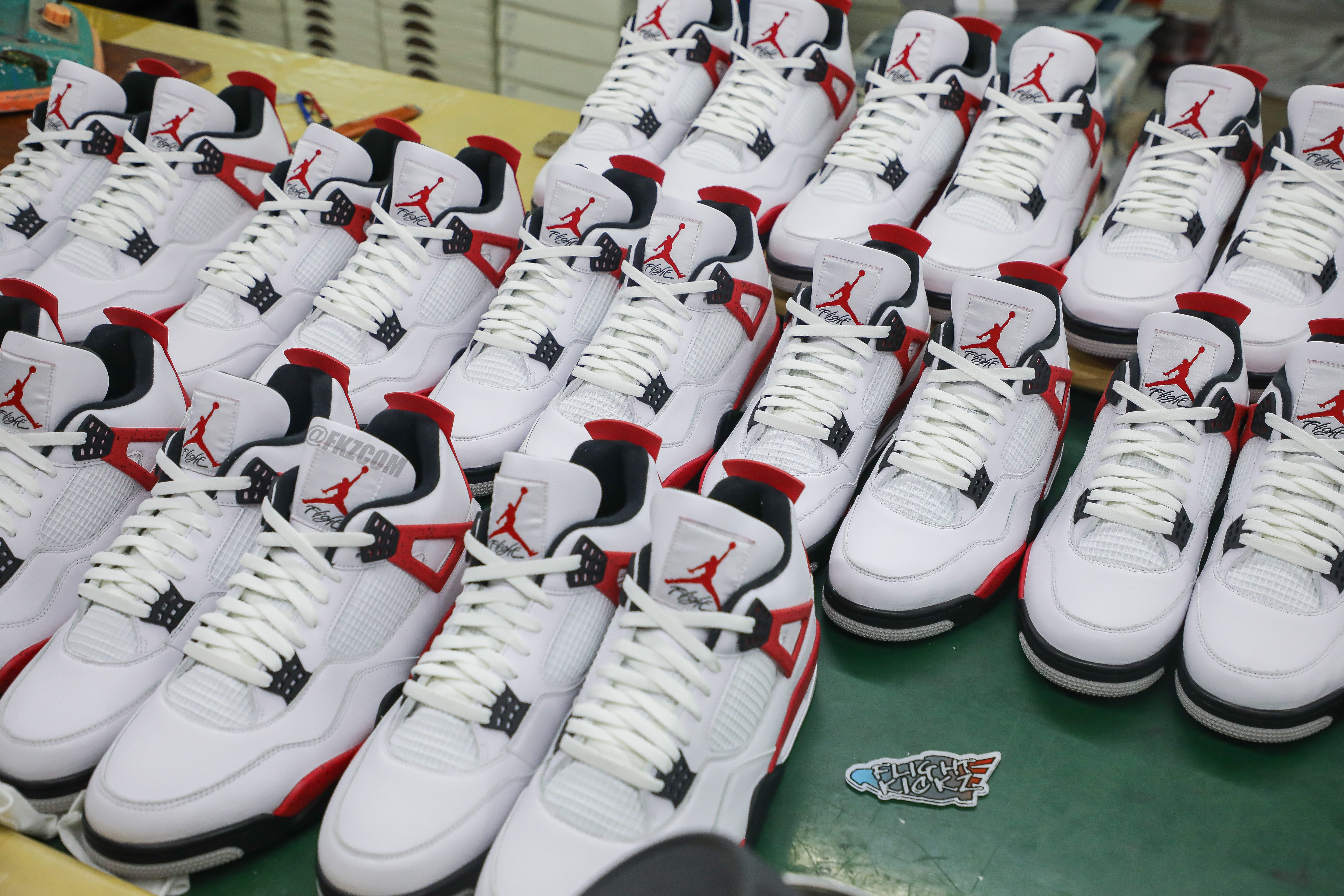 Air Jordan 4 Red Cement 2023 (LN5 A1 Batch)