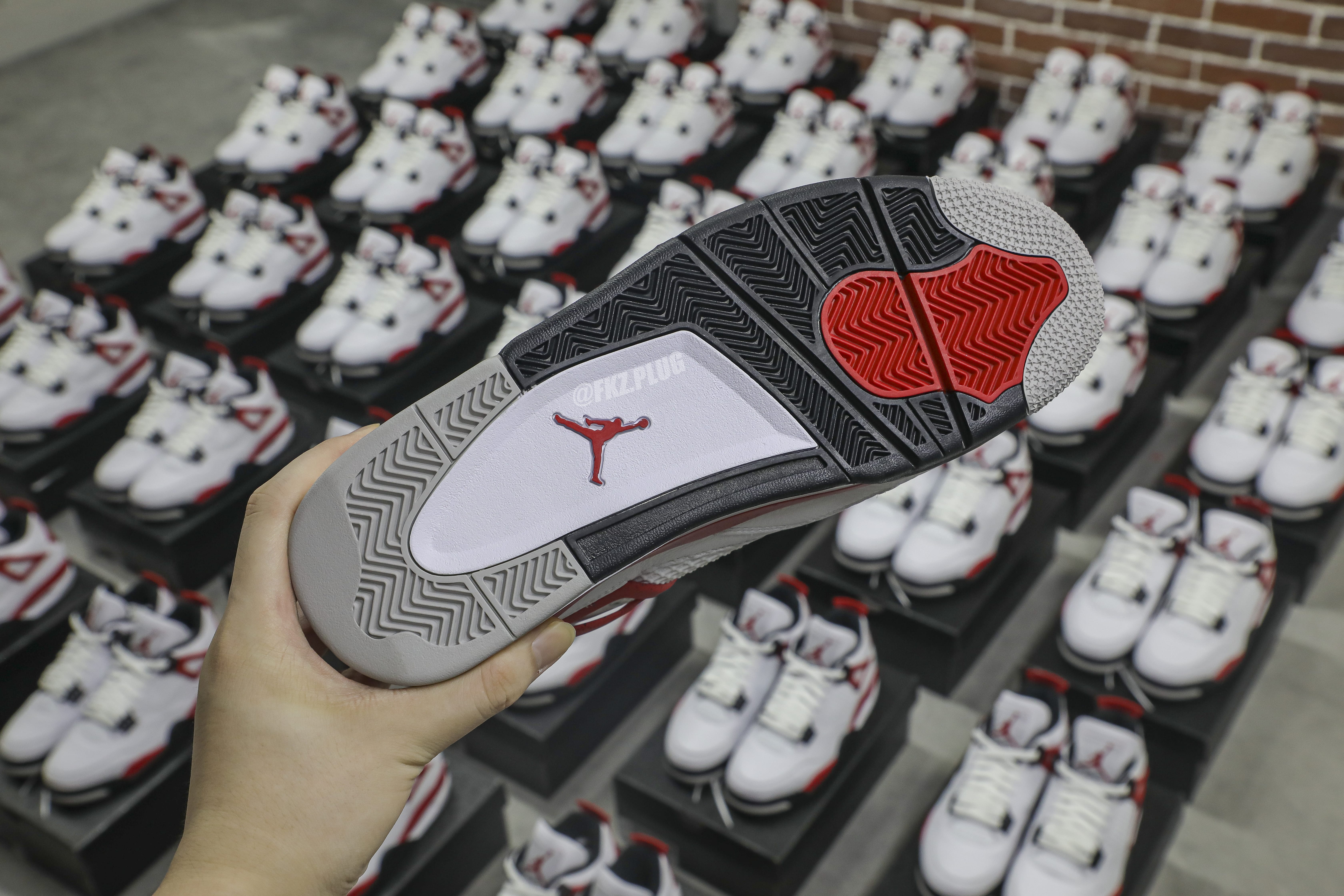Air Jordan 4 Red Cement 2023 (LN5 A1 Batch)