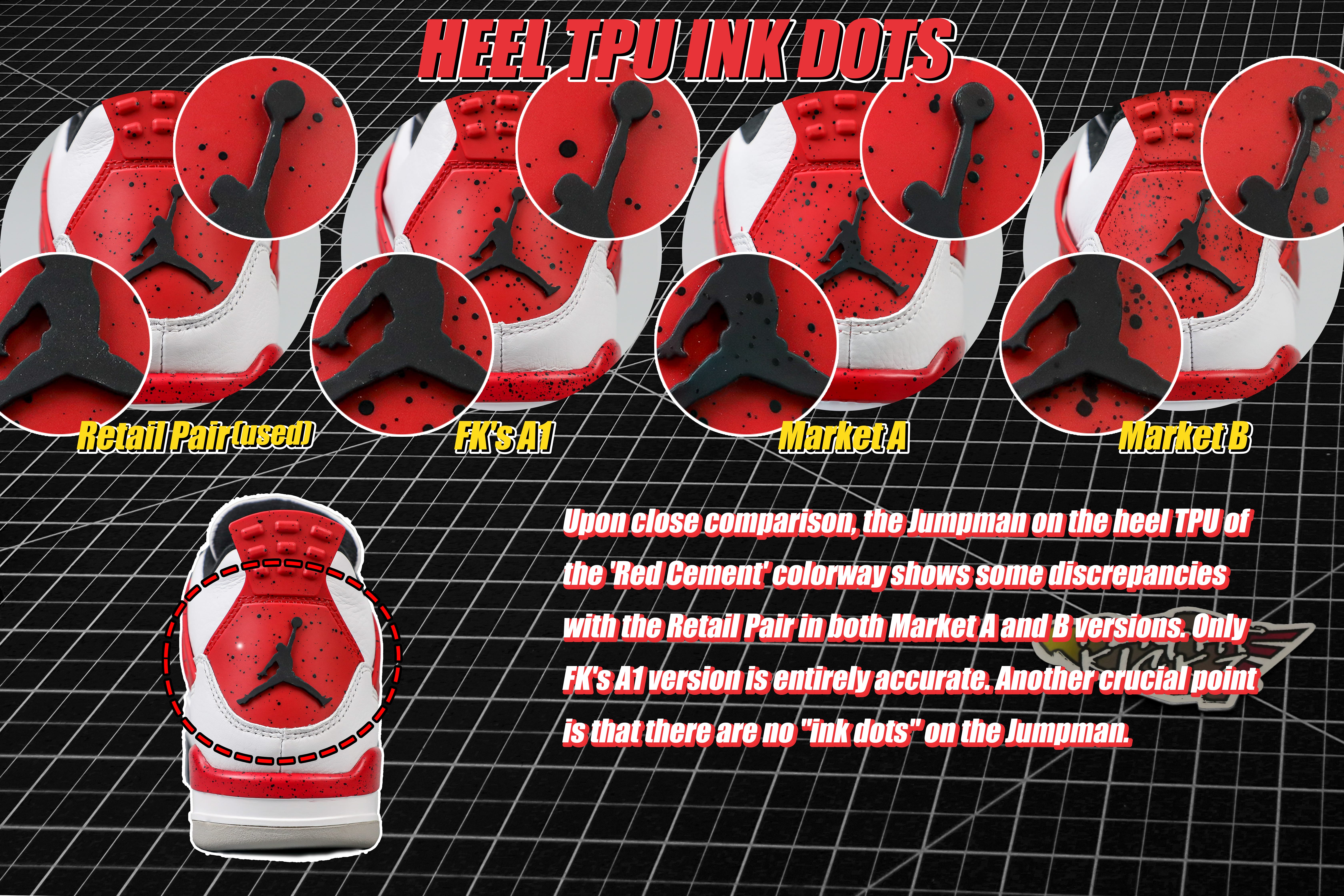 Air Jordan 4 Red Cement 2023 (LN5 A1 Batch)