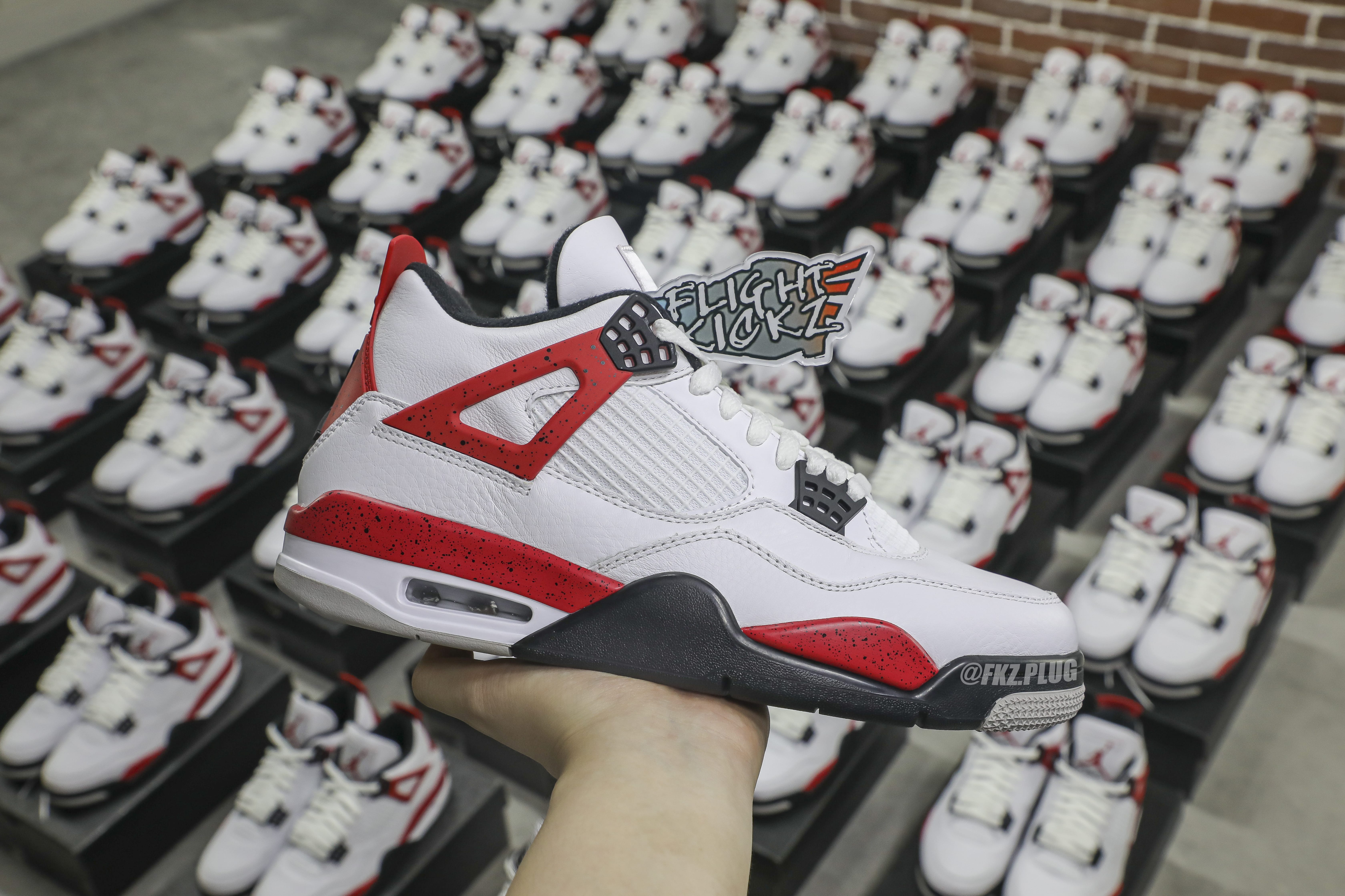 Air Jordan 4 Red Cement 2023 (LN5 A1 Batch)