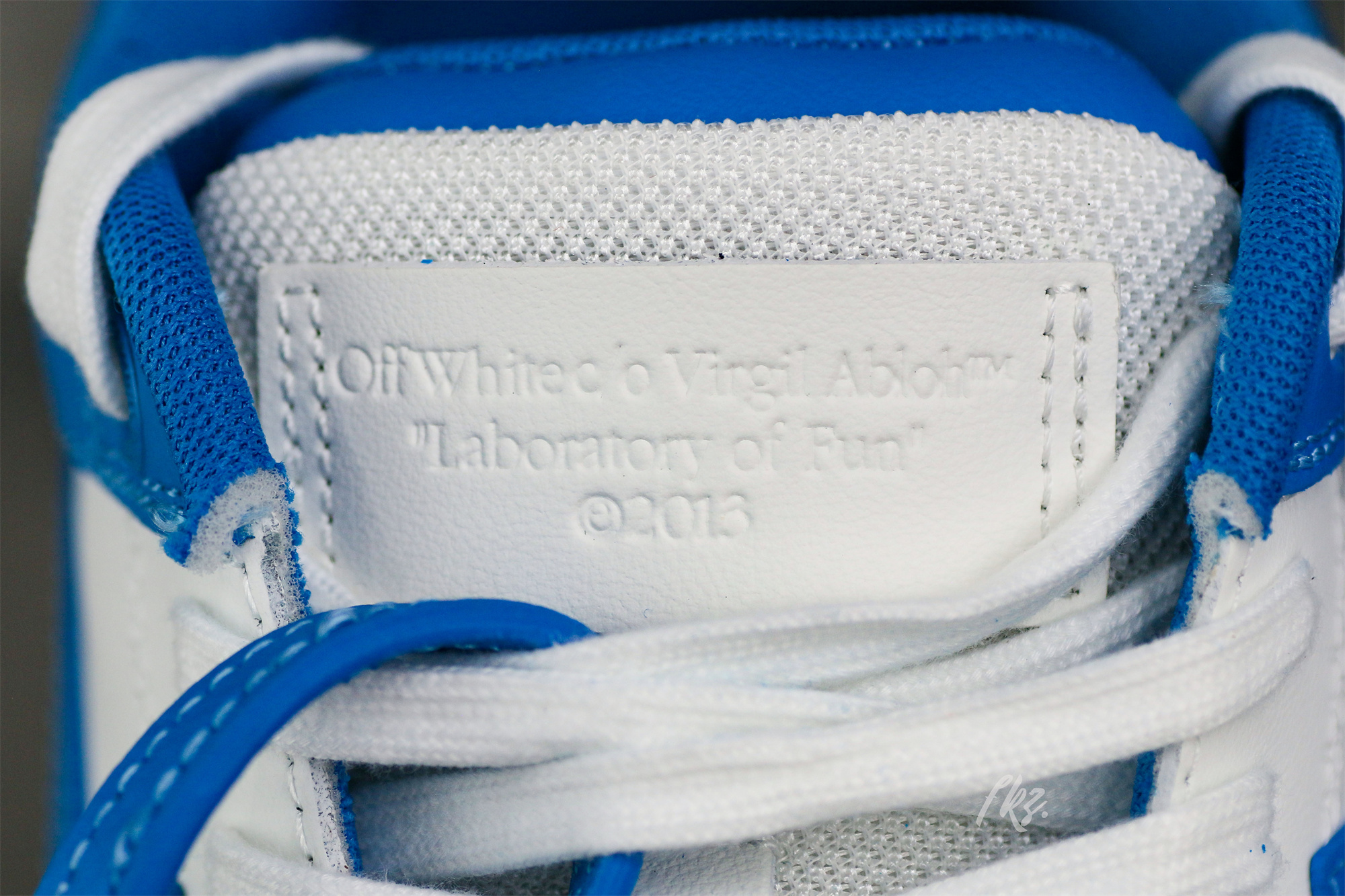 Off-White University Blue ‘Out Of Office’ Sneakers