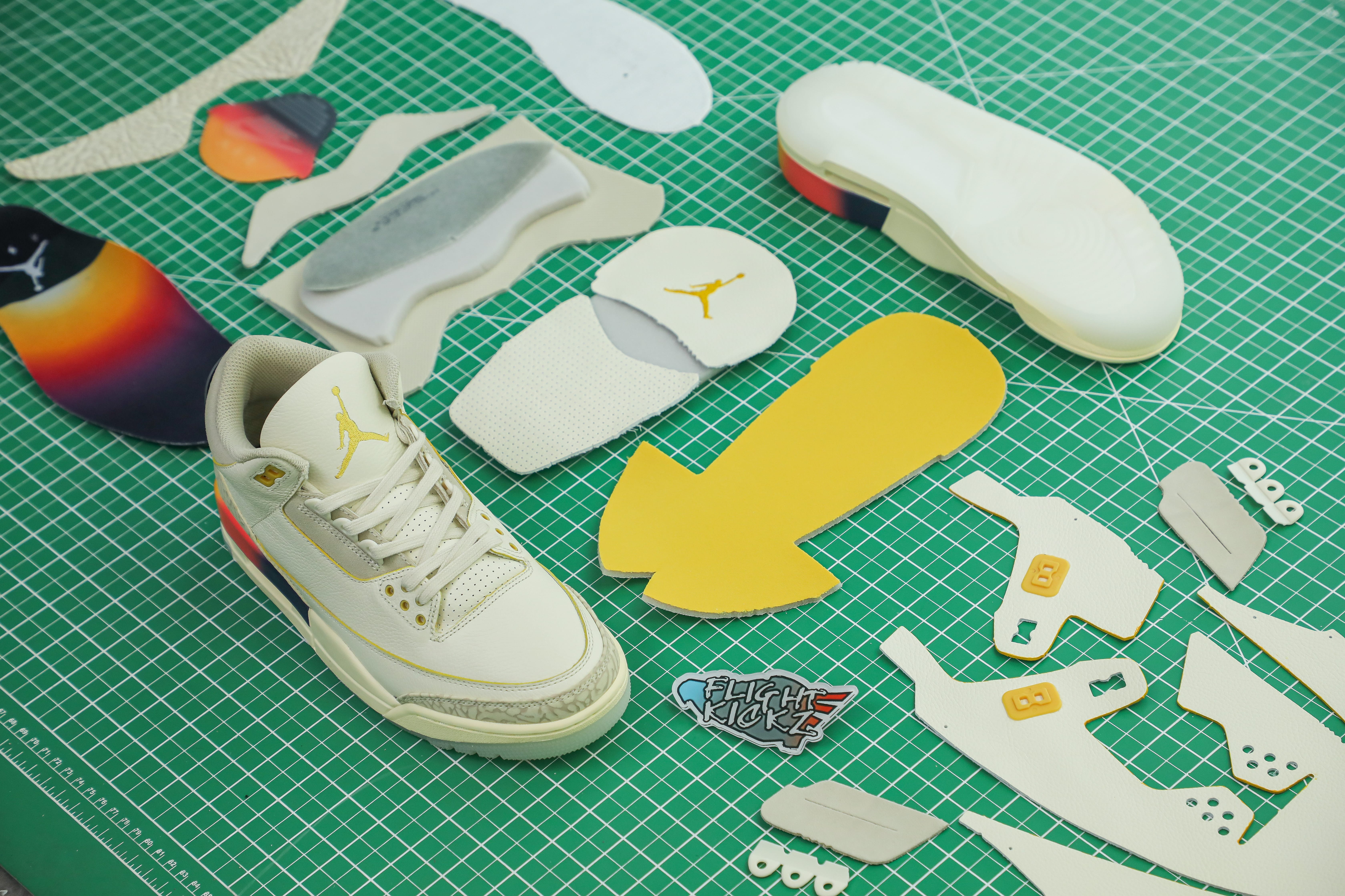 J Balvin x Air Jordan 3 Sunset (LN5 A1)