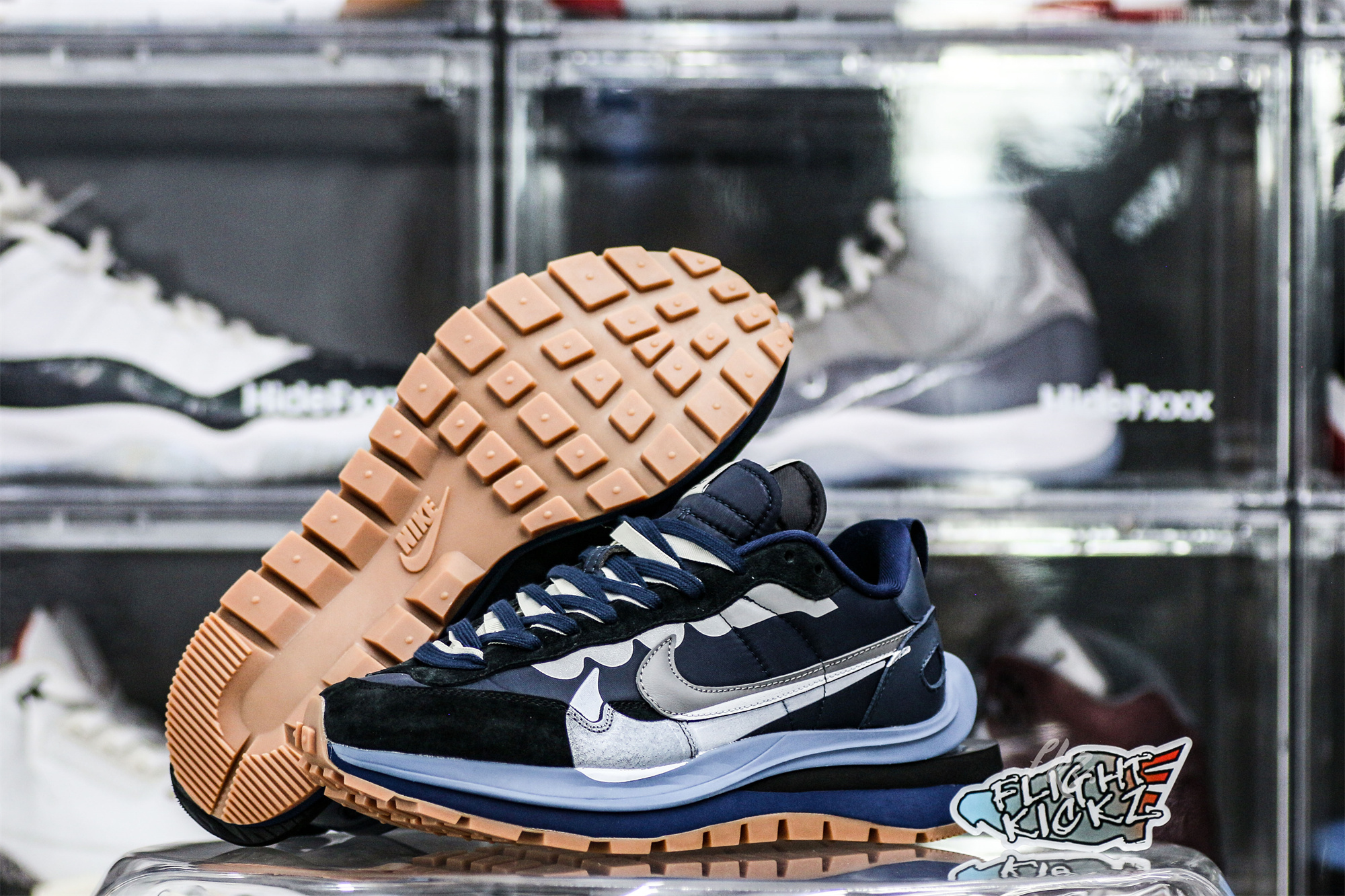 Sacai x Nike VaporWaffle 3.0 White Grey Blue