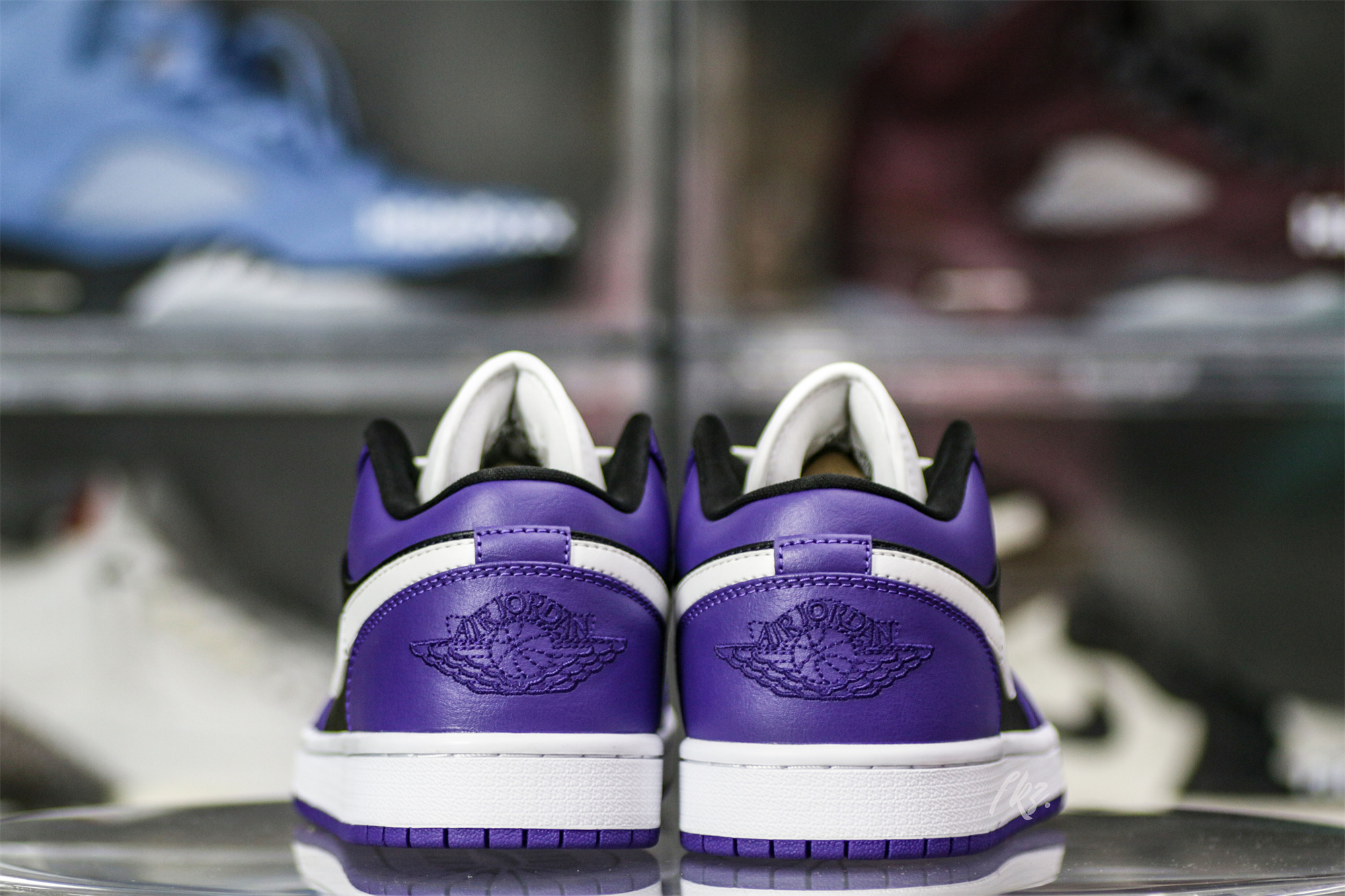 Air Jordan 1 Low Retro Court Purple Black 2020