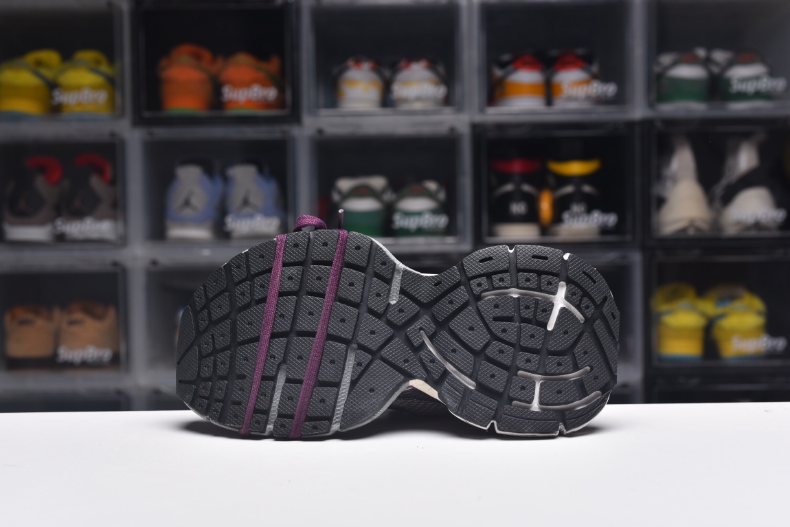 Balenciag* Cargo Sneaker Grey Purple