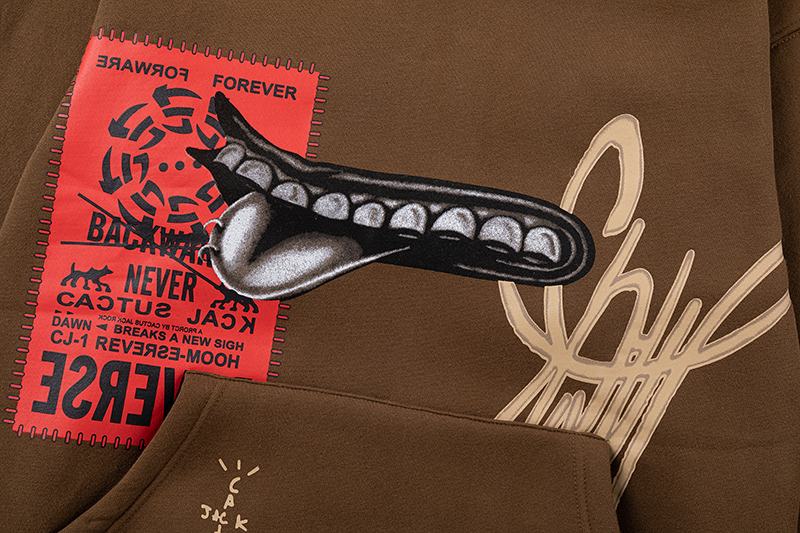 Travis Scott Cactus Jack FW22 Brown Hoodie