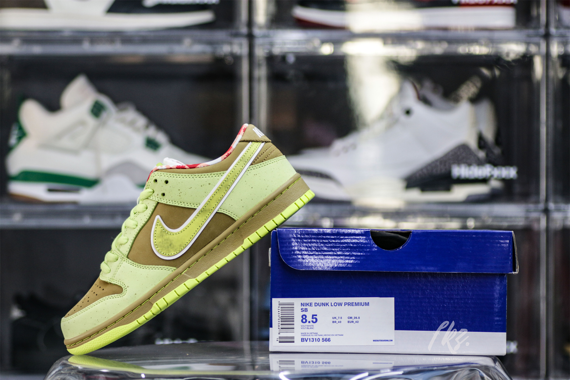 Nike SB Dunk Low Dunk Lobster Green Brown