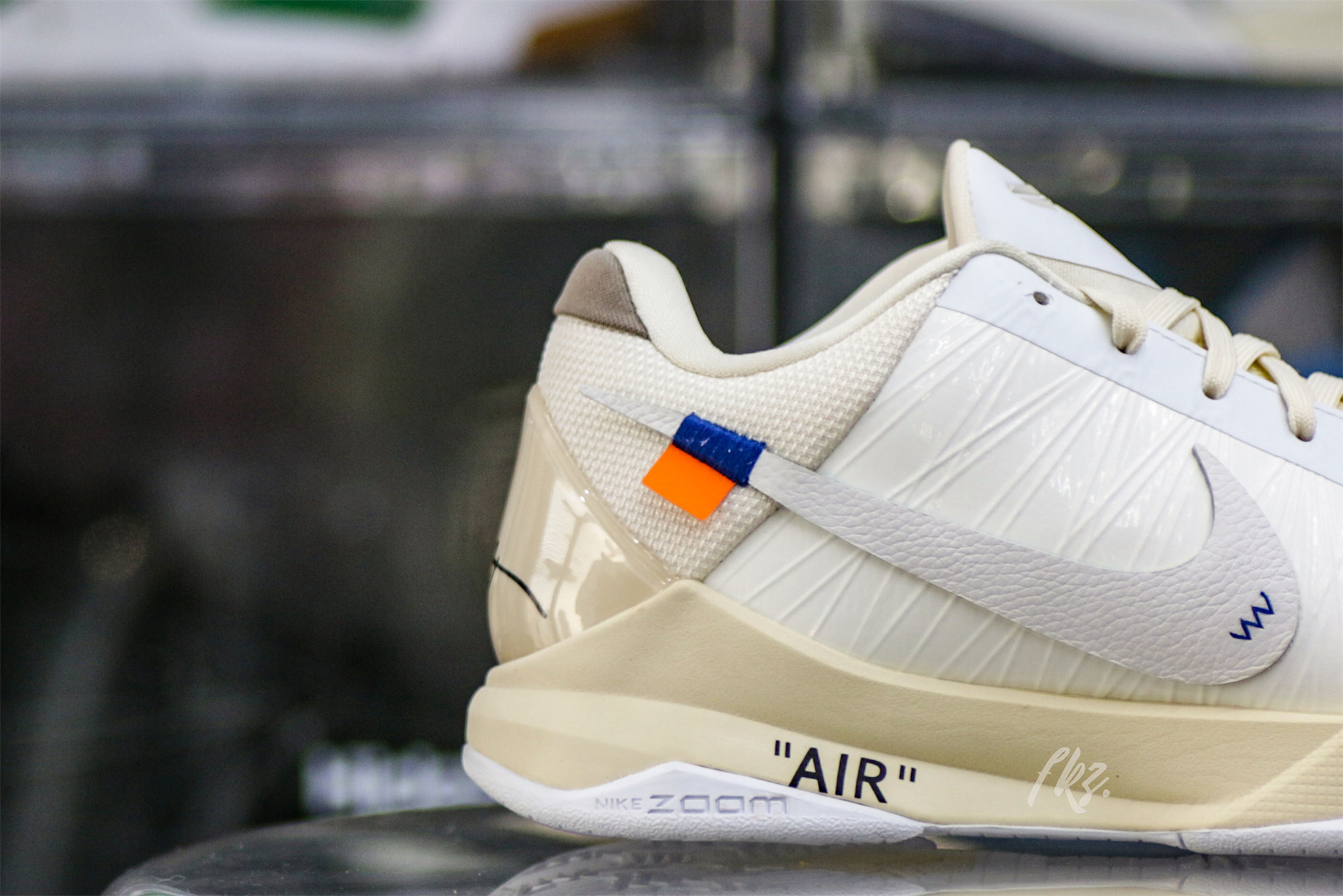 Off White x Nike Zoom Kobe 5 Custom Shoes(A1 Batch)