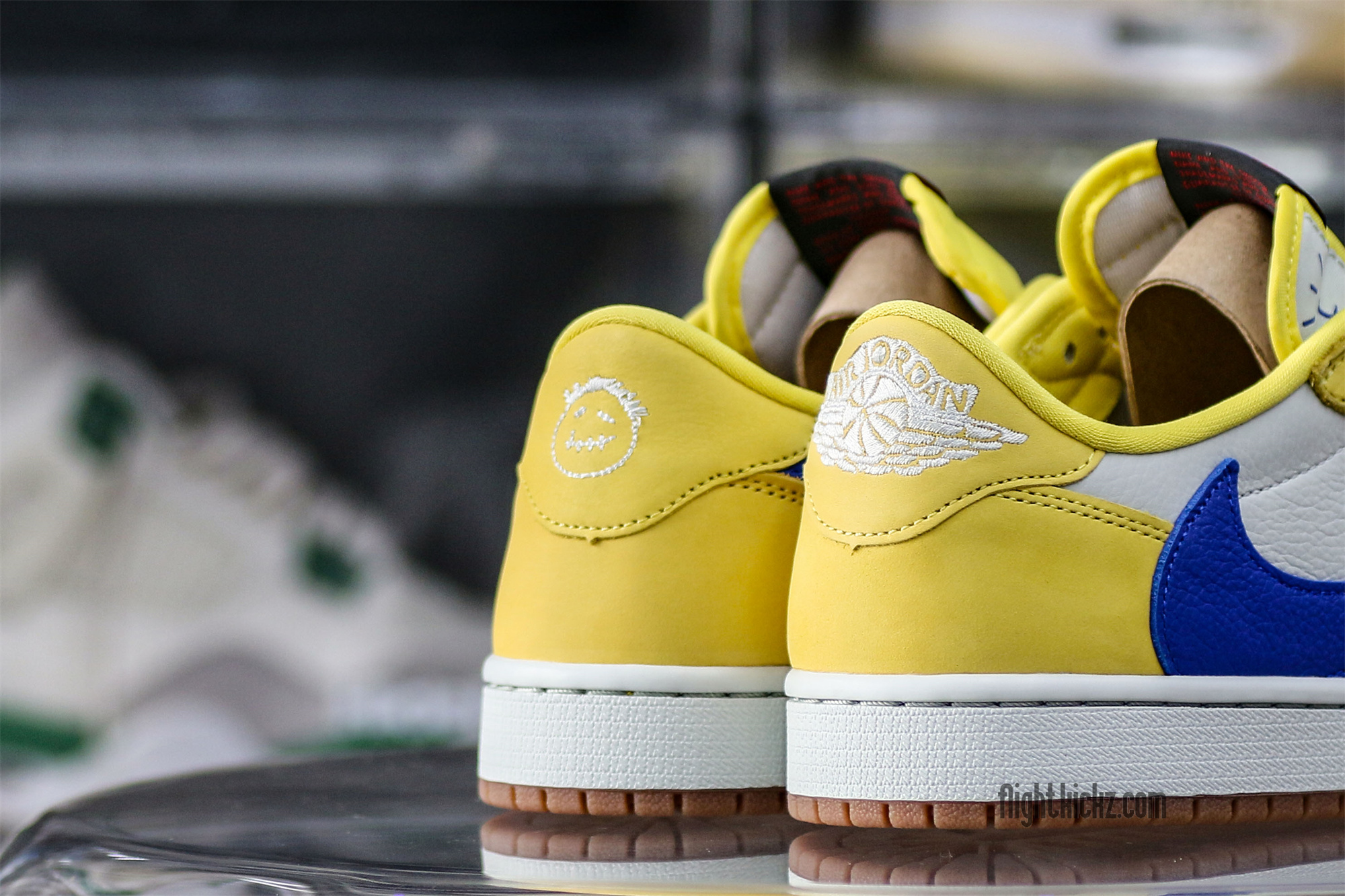 Travis Scott x Air Jordan 1 Retro Low OG SP “Elkins/Canary Yellow” (LN5 A1 batch)
