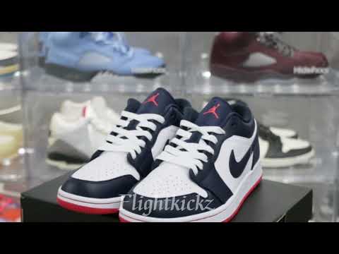 Air Jordan 1 Retro Low Obsidian Ember Glow 2018