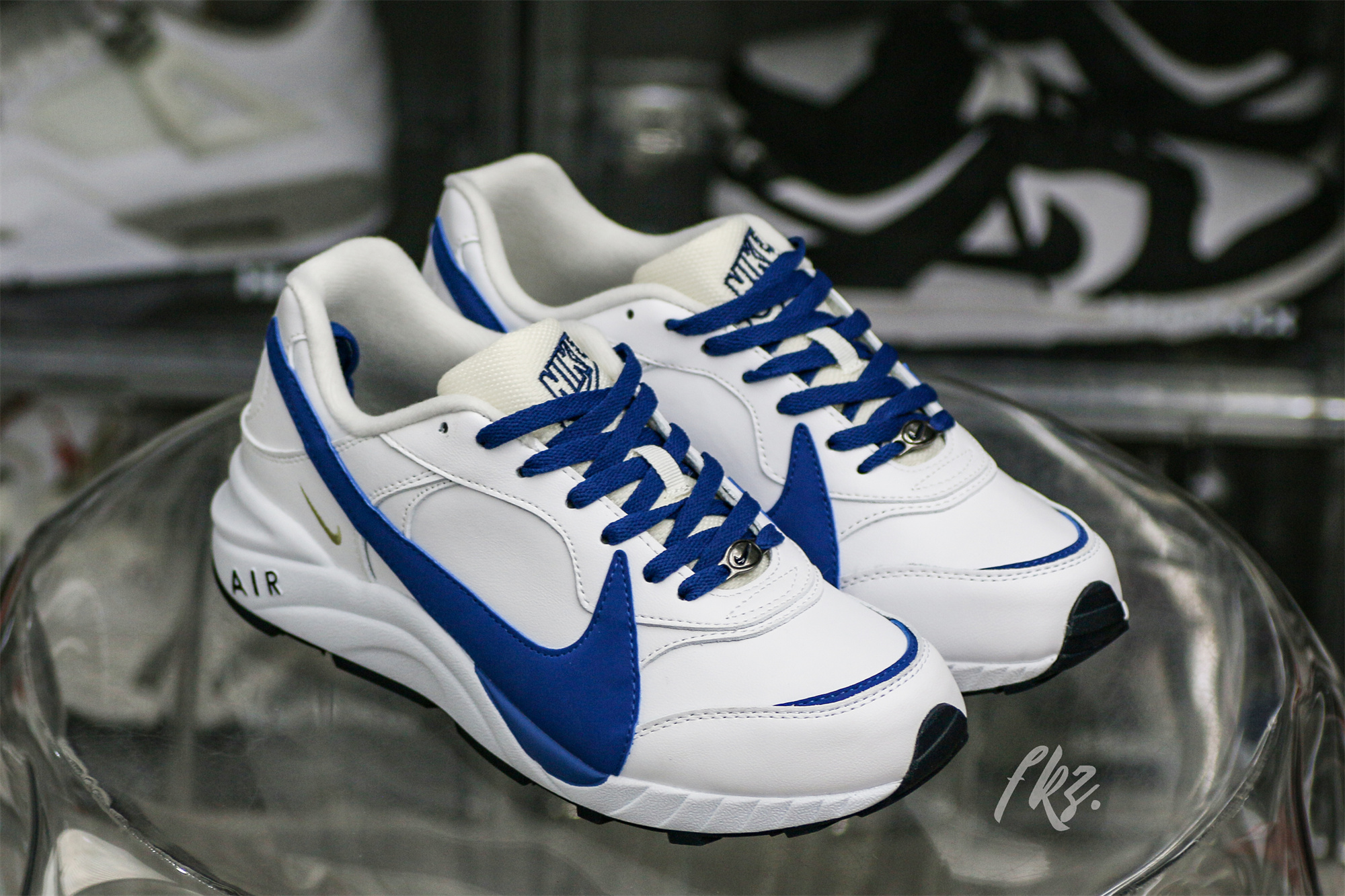 Nike Air Grudge Leather White Blue