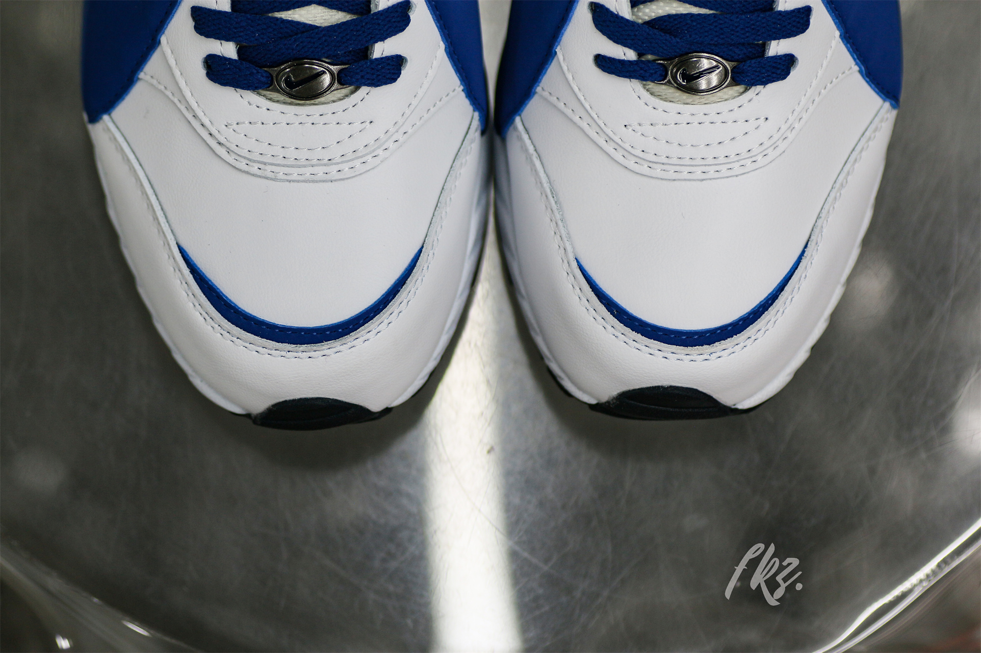 Nike Air Grudge Leather White Blue