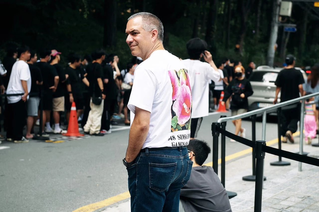 Suprem3 Seoul Box Logo Tee White