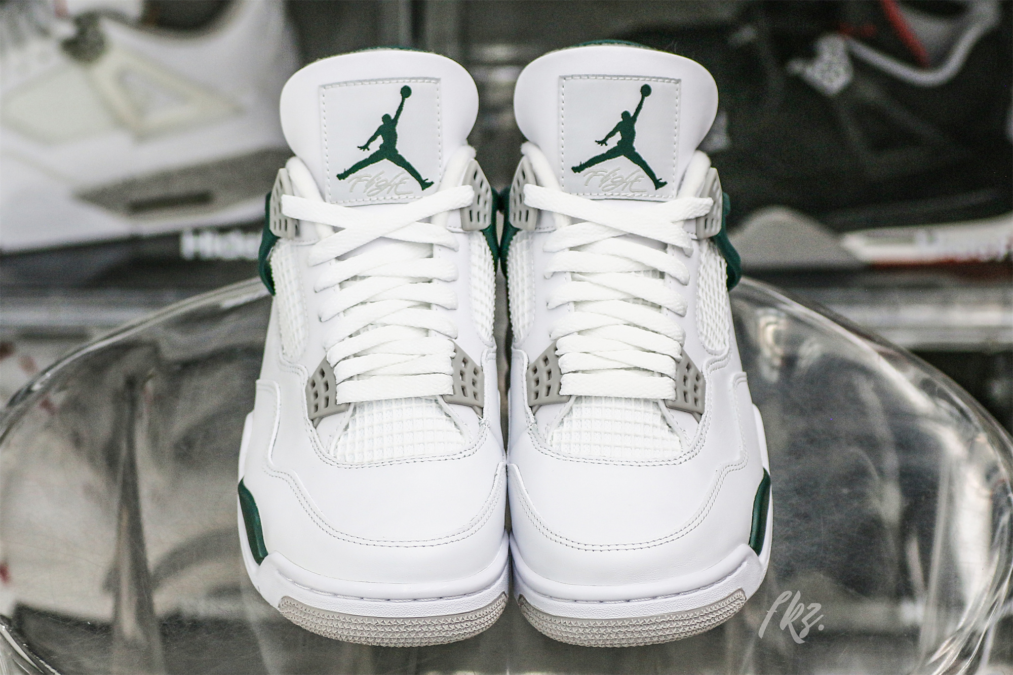 Air Jordan 4 White Oxidized Green Neutral Grey 2024