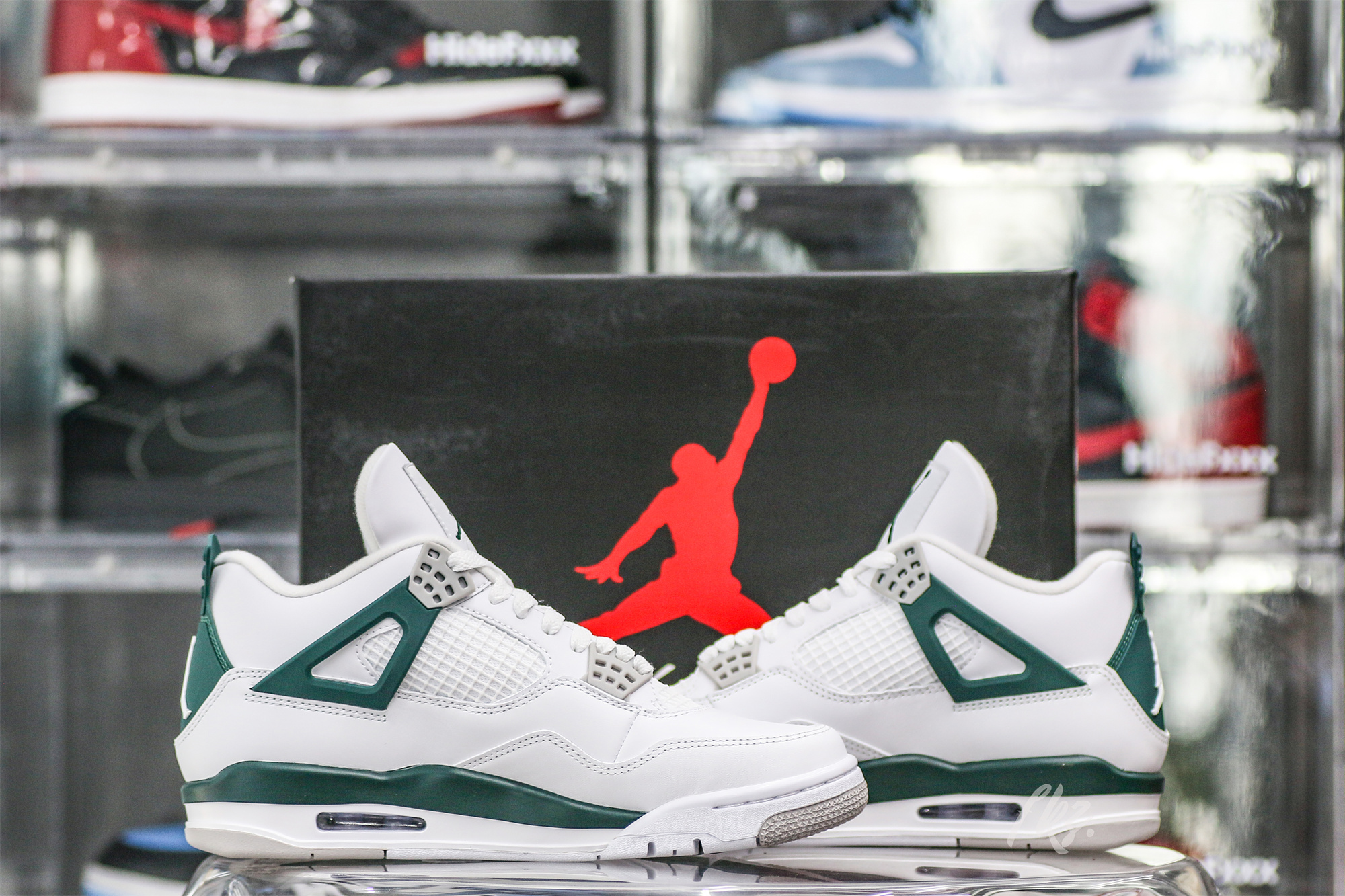 Air Jordan 4 White Oxidized Green Neutral Grey 2024