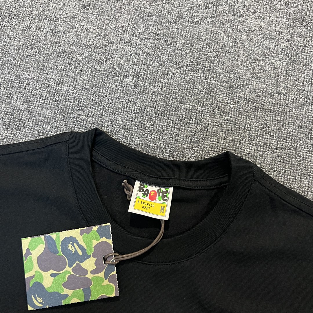 BAPE Blue Color Camo By Bathing Tee