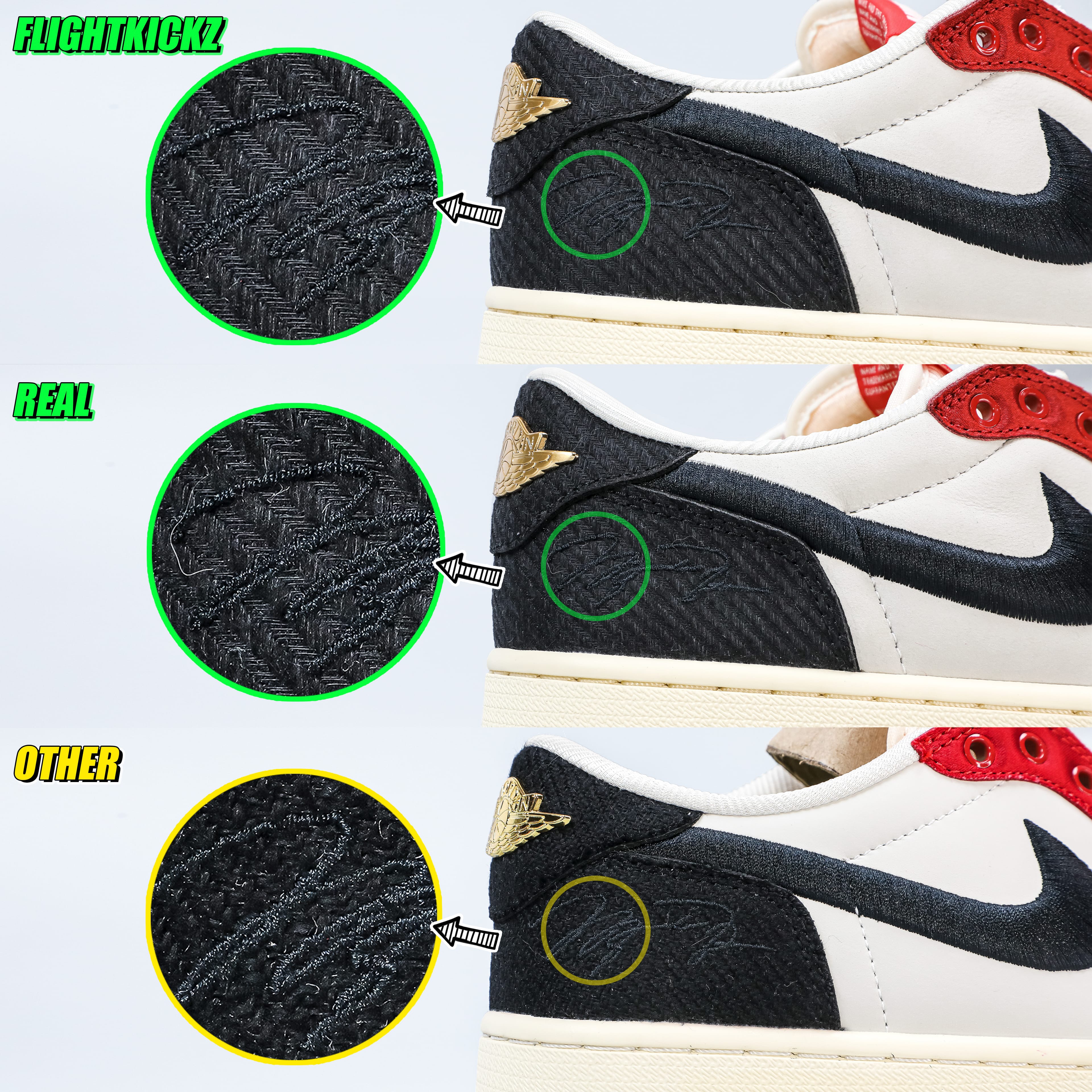 Trophy Room X Air Jordan 1 Retro Low OG SP Away 2024（LN5 A1 Batch）