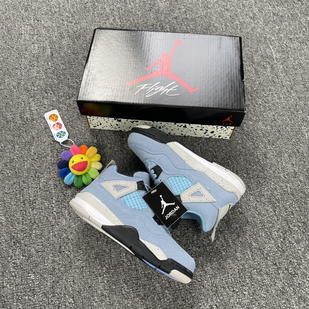 Air Jordan 4 University Blue Kid