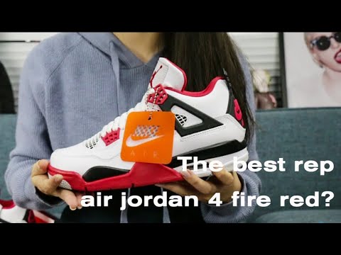 Air Jordan 4 Retro OG GS Fire Red 2020 (GS) (LN5 A1 Batch)