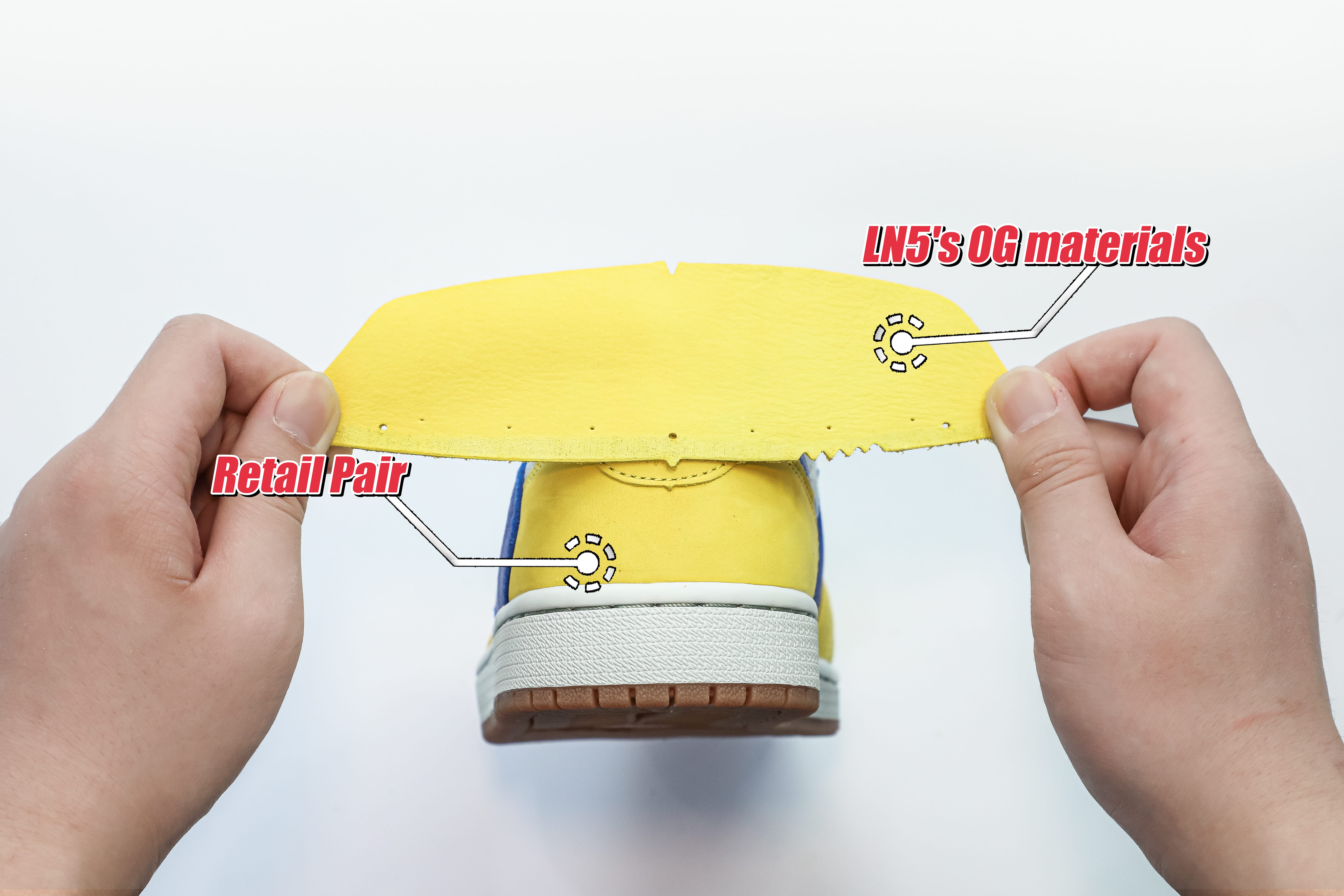 Travis Scott x Air Jordan 1 Retro Low OG SP “Elkins/Canary Yellow” (LN5 A1 batch)