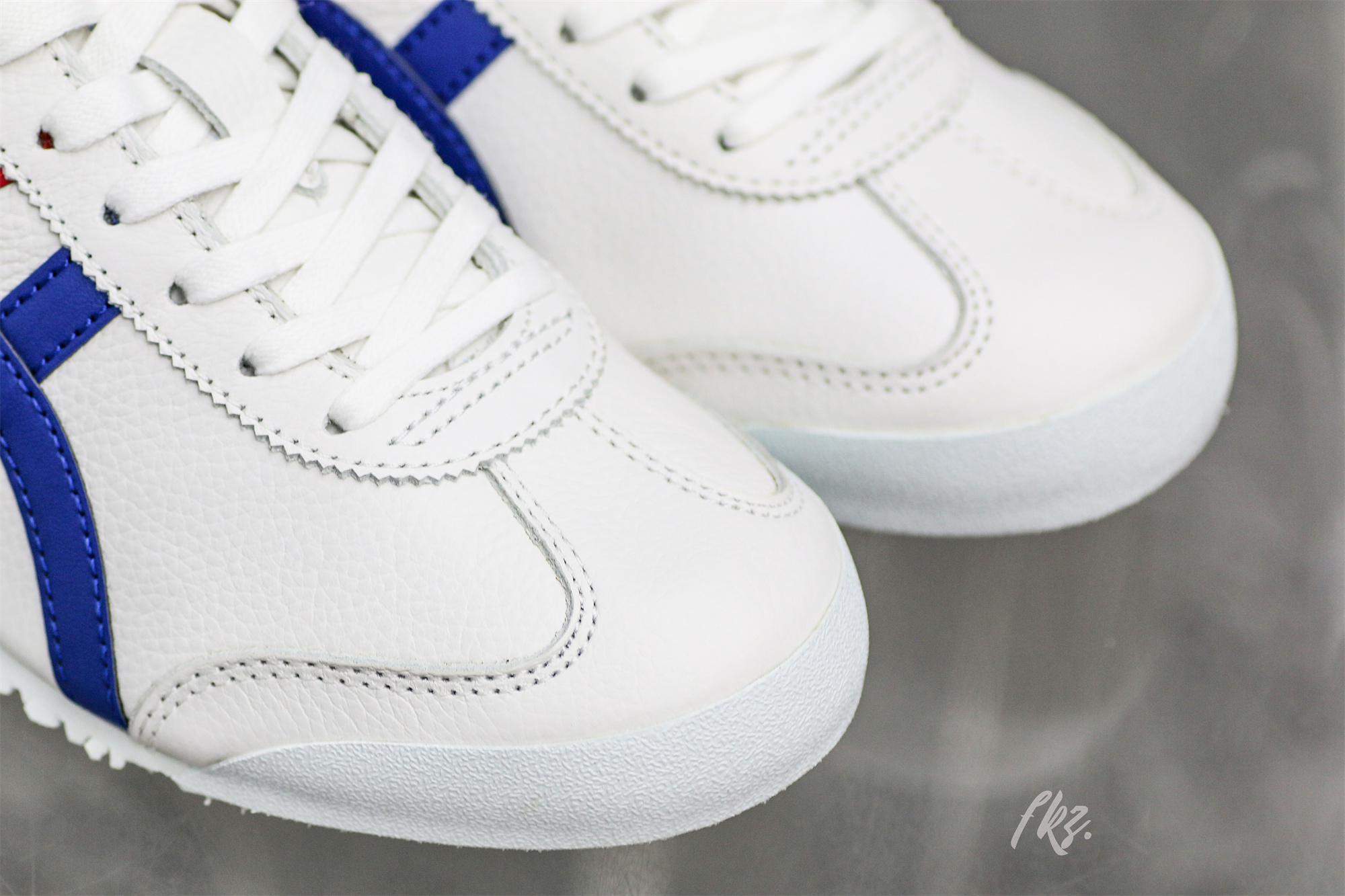 ASICS Mexico 66 White Blue Red Metallic Gold