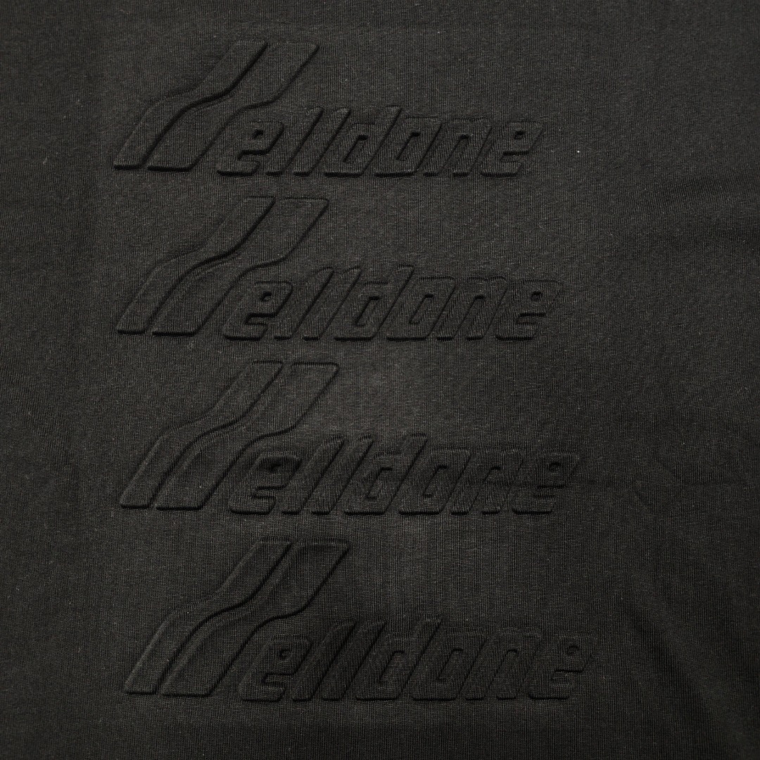 WE11D0NE TRACK Embossed Banner T-Shirt