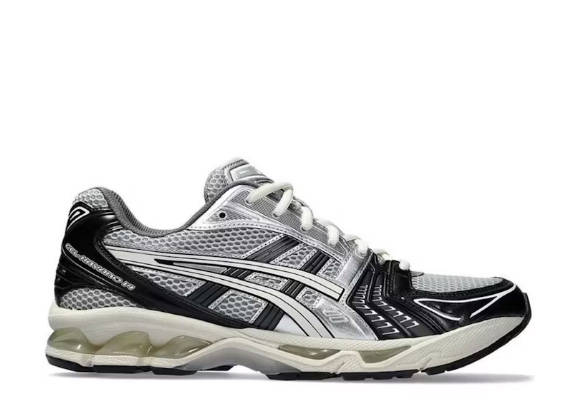 Gel Kayano 14 Black Glacier Grey Silver 2023