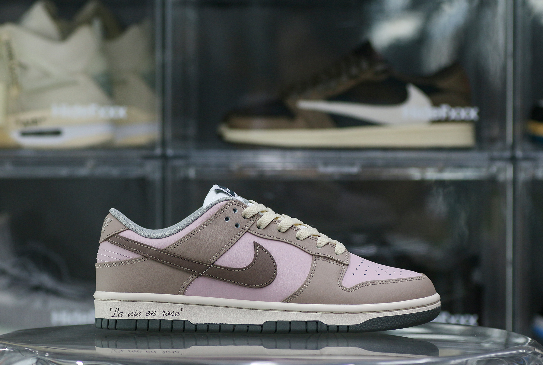 Nike Dunk Low Smoke Grey Pink Custom