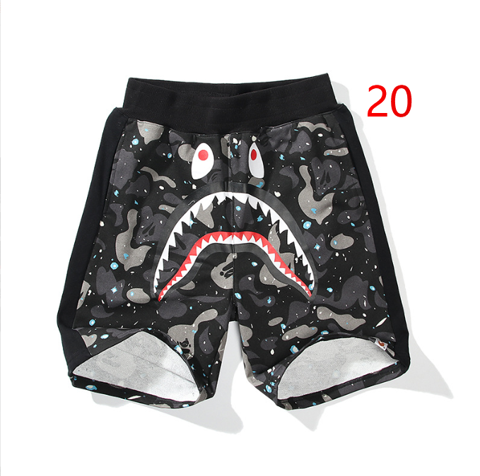 BAPE Shark Camo Shorts