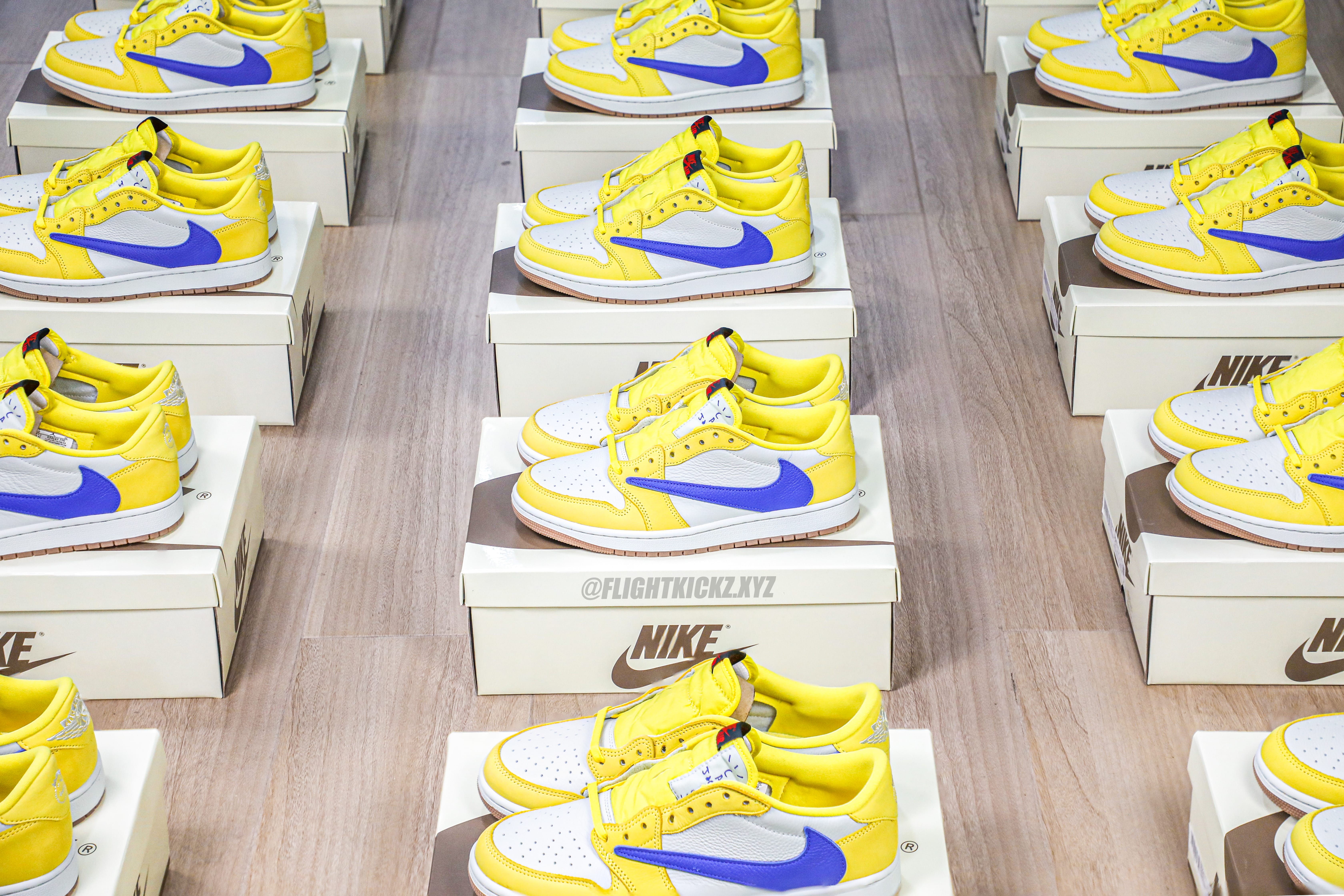 Travis Scott x Air Jordan 1 Retro Low OG SP “Elkins/Canary Yellow” (LN5 A1 batch)