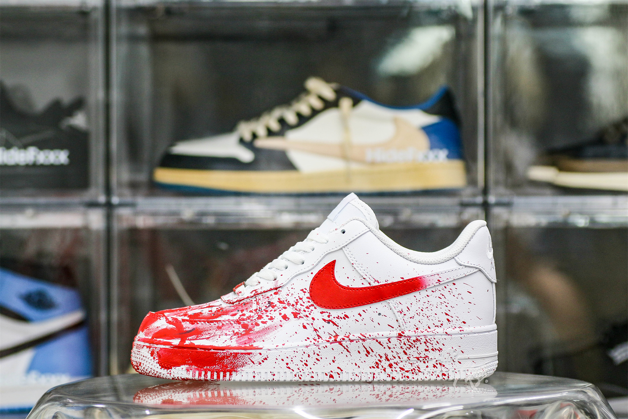 Air Force 1 Low Custom Blood Splatter