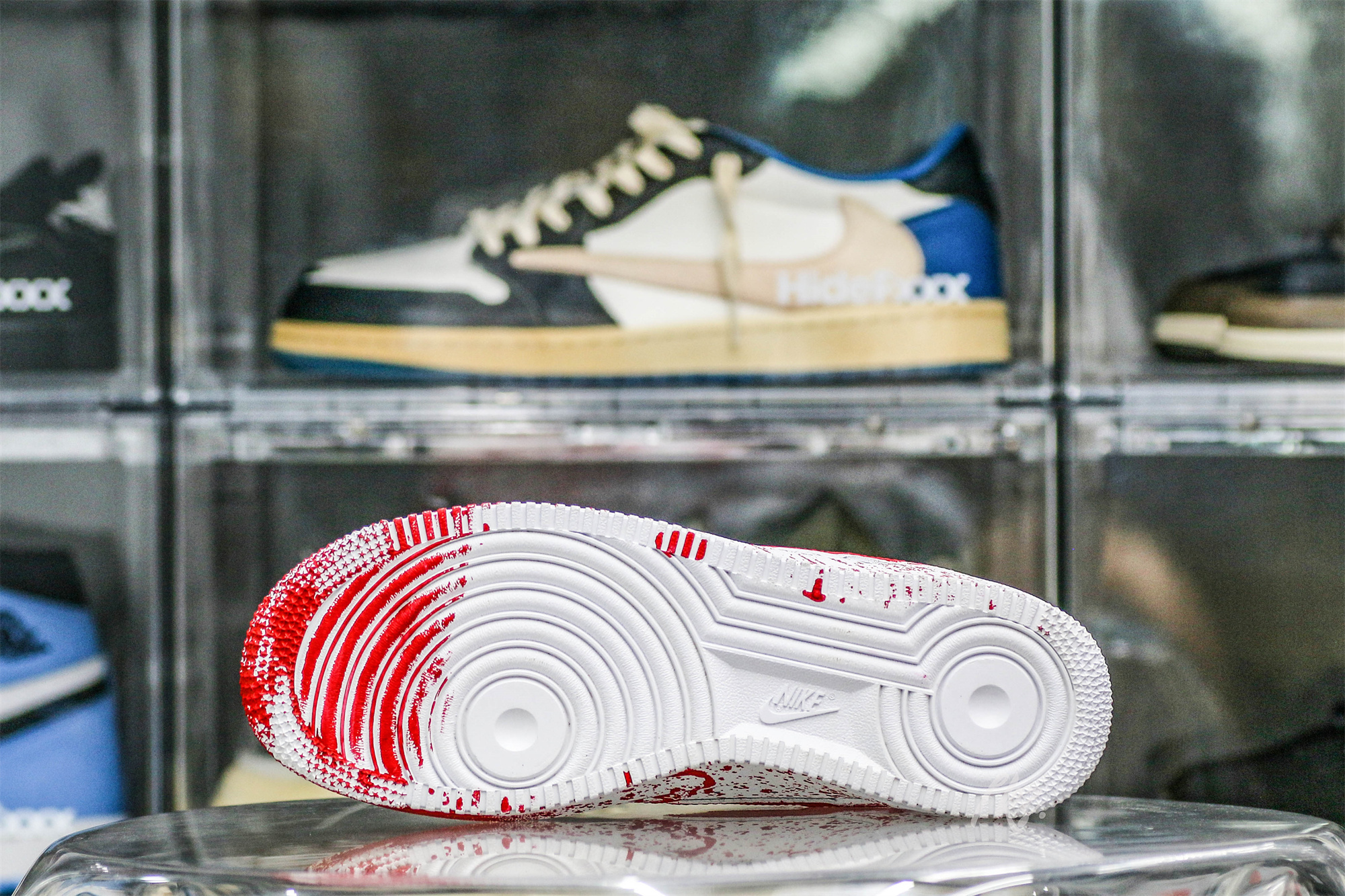Air Force 1 Low Custom Blood Splatter