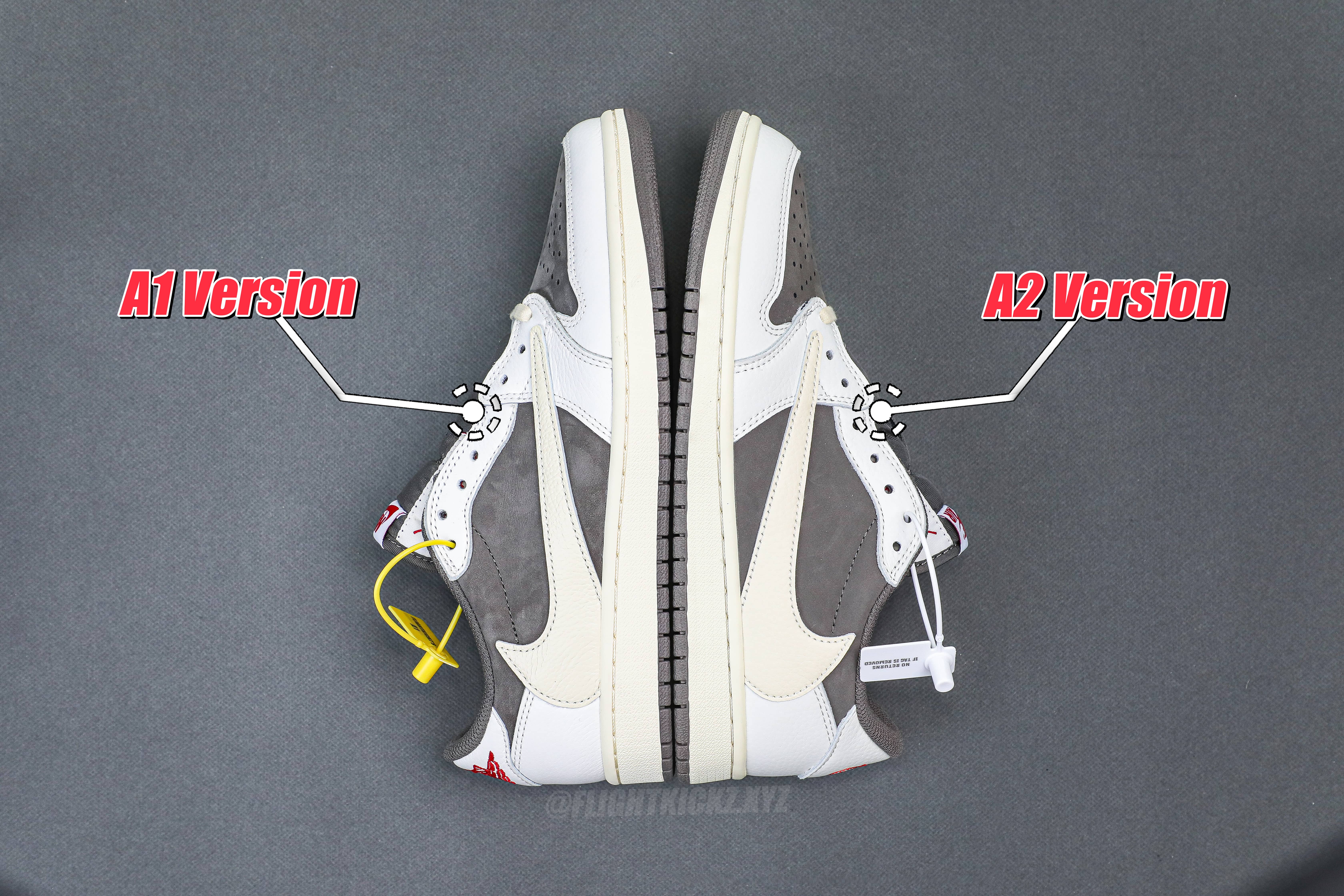 Travis Scott x Air Jordan 1 Low OG Reverse Mocha（A2 Batch)