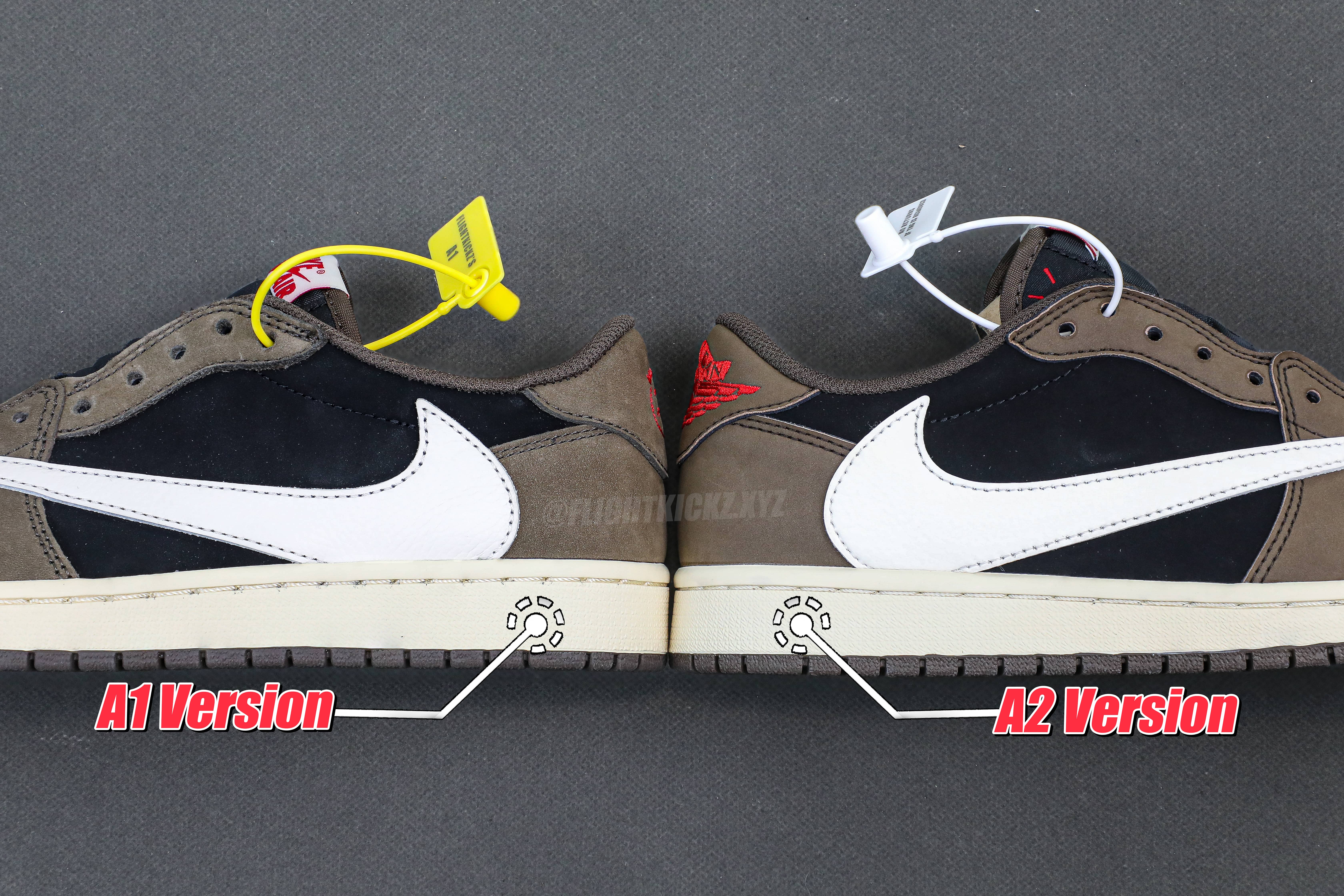 Travis Scott X Air Jordan 1 Low ‘Cactus Jack’（A2 Batch)