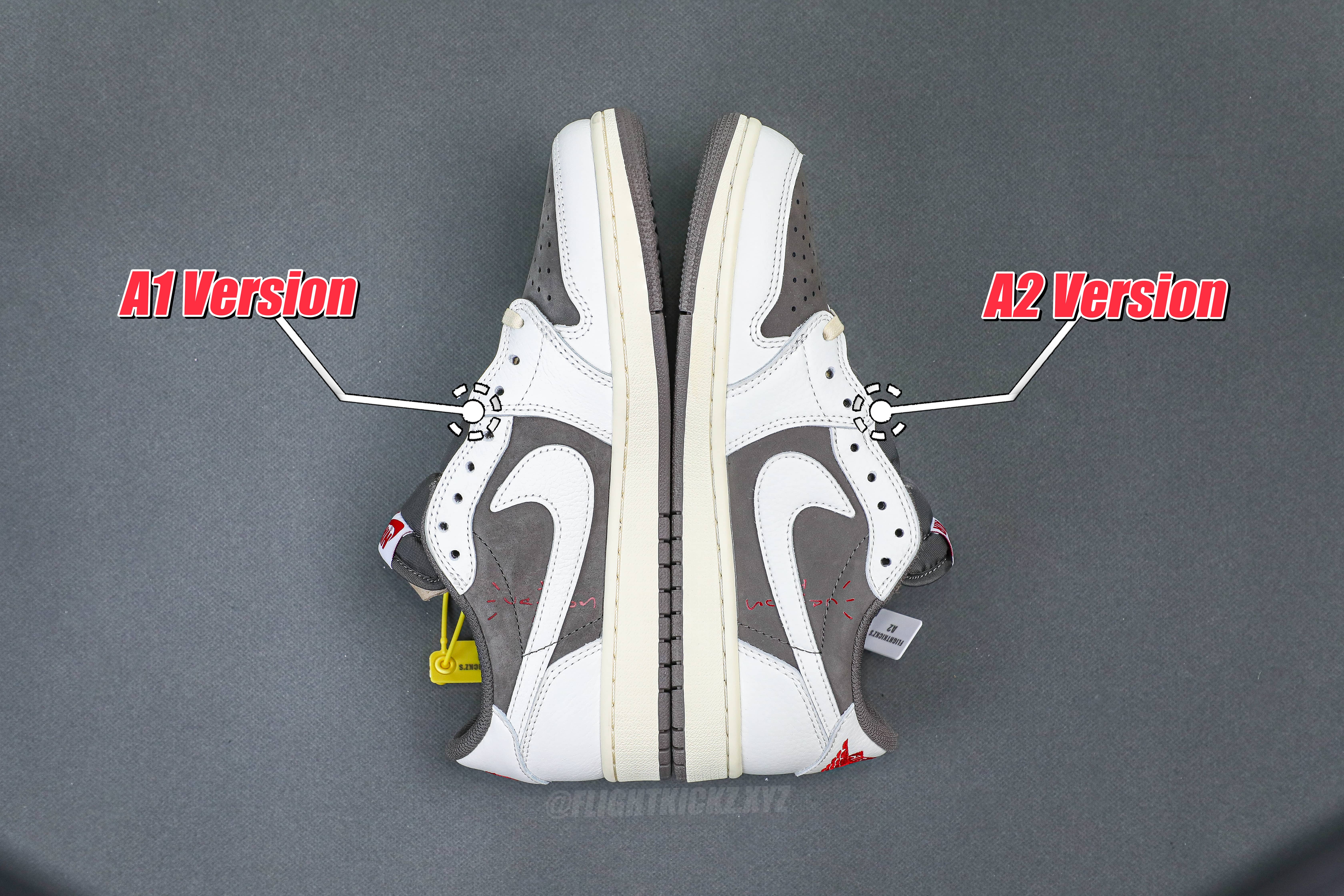 Travis Scott x Air Jordan 1 Low OG Reverse Mocha（A2 Batch)