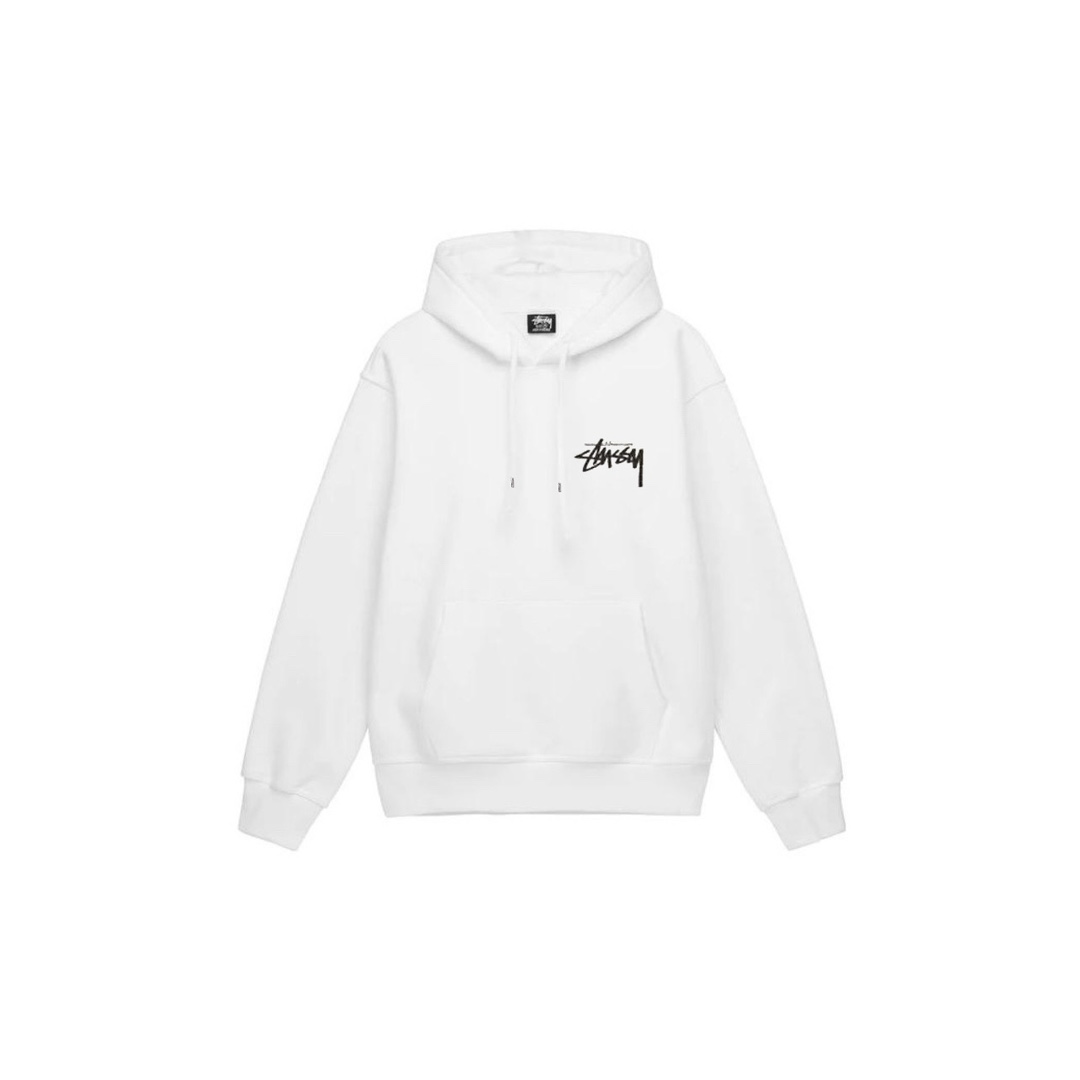 Stu$$y scenic and character graphic print hoodie