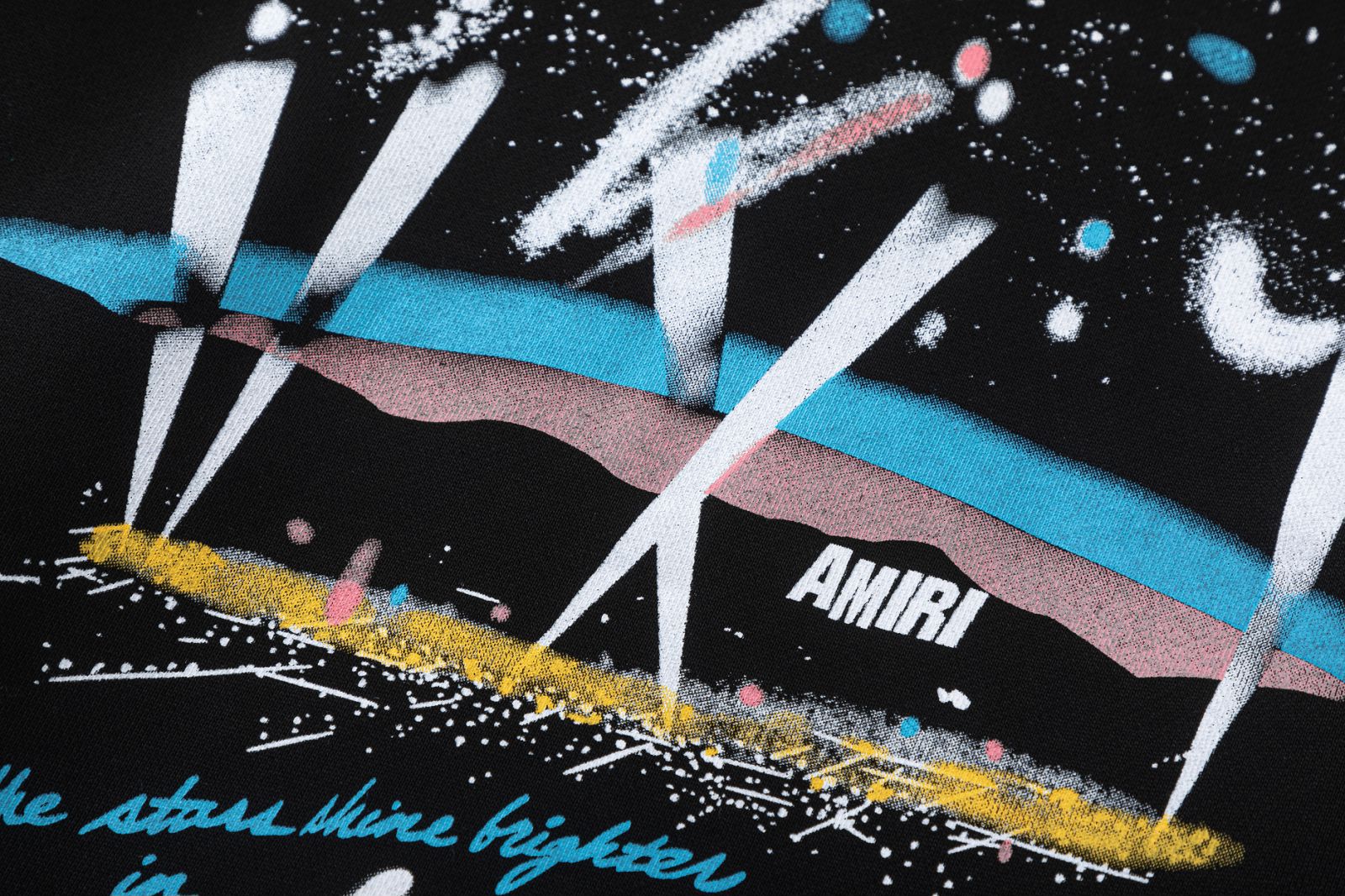 AMIRI Colorful Hand-Painted Print