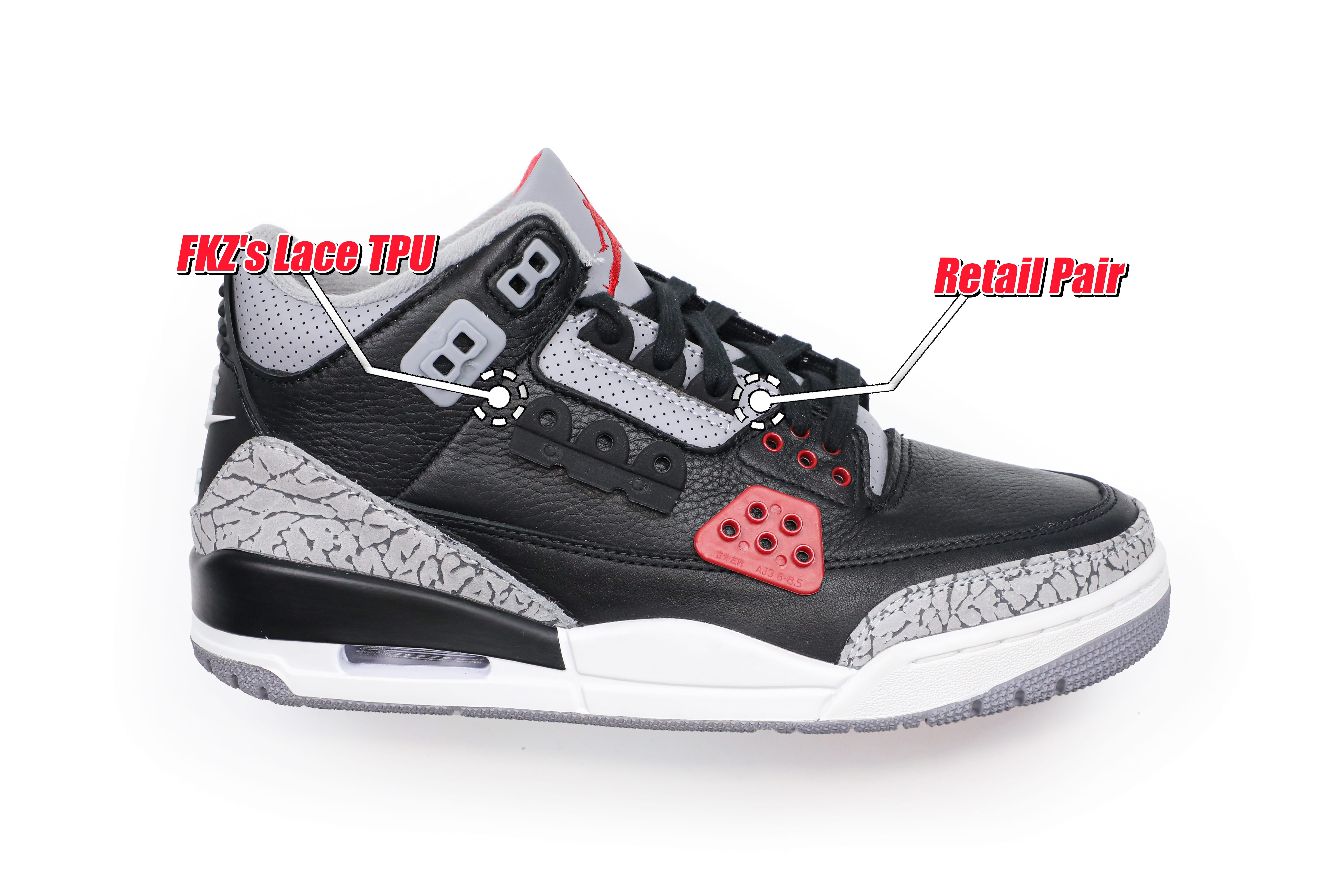 Air Jordan 3 Retro Black Cement Reimagined 2024 (Ln5 A1)