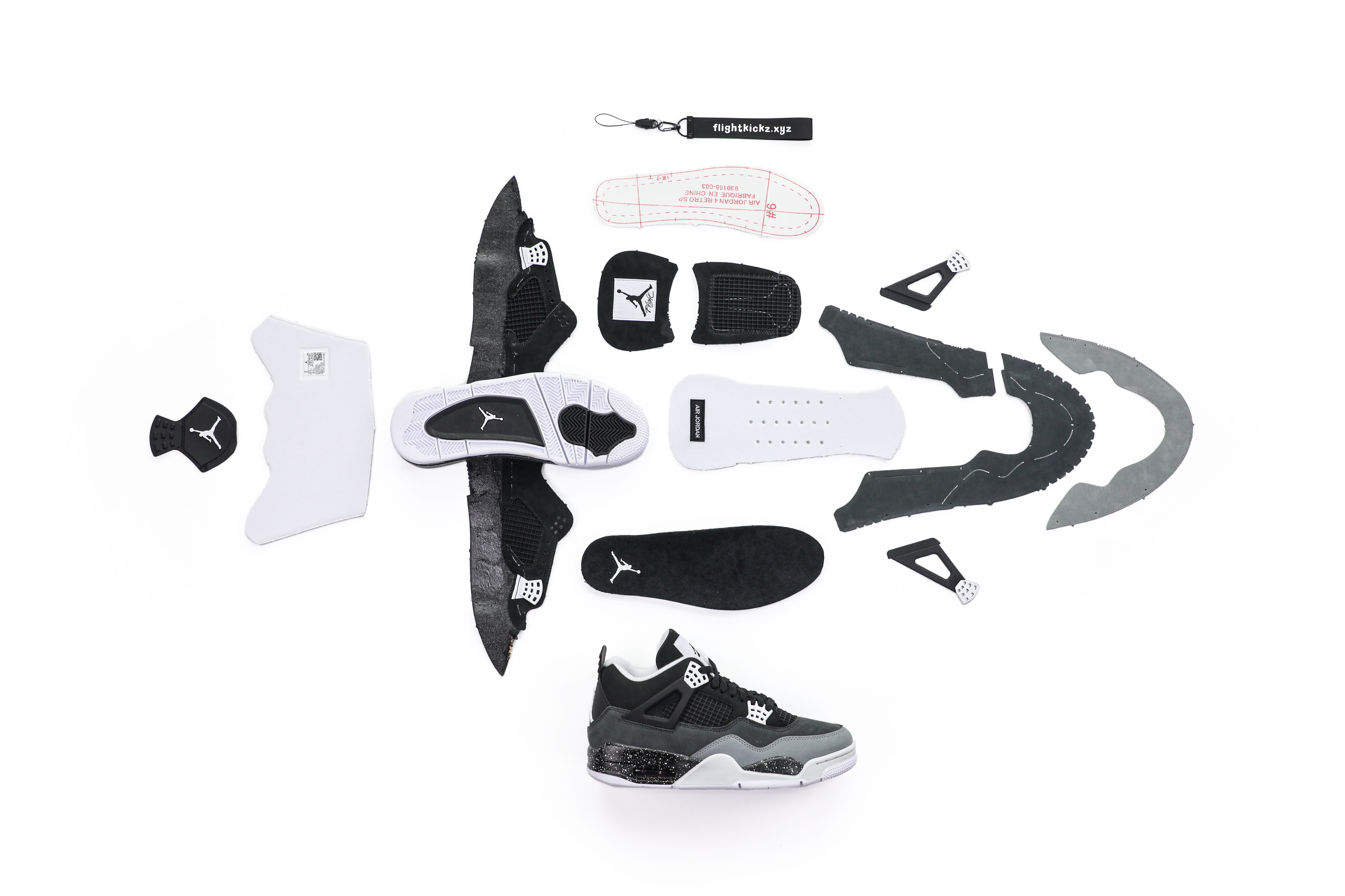 Air Jordan 4 Retro Fear Pack 2024 (Ln5 A1)